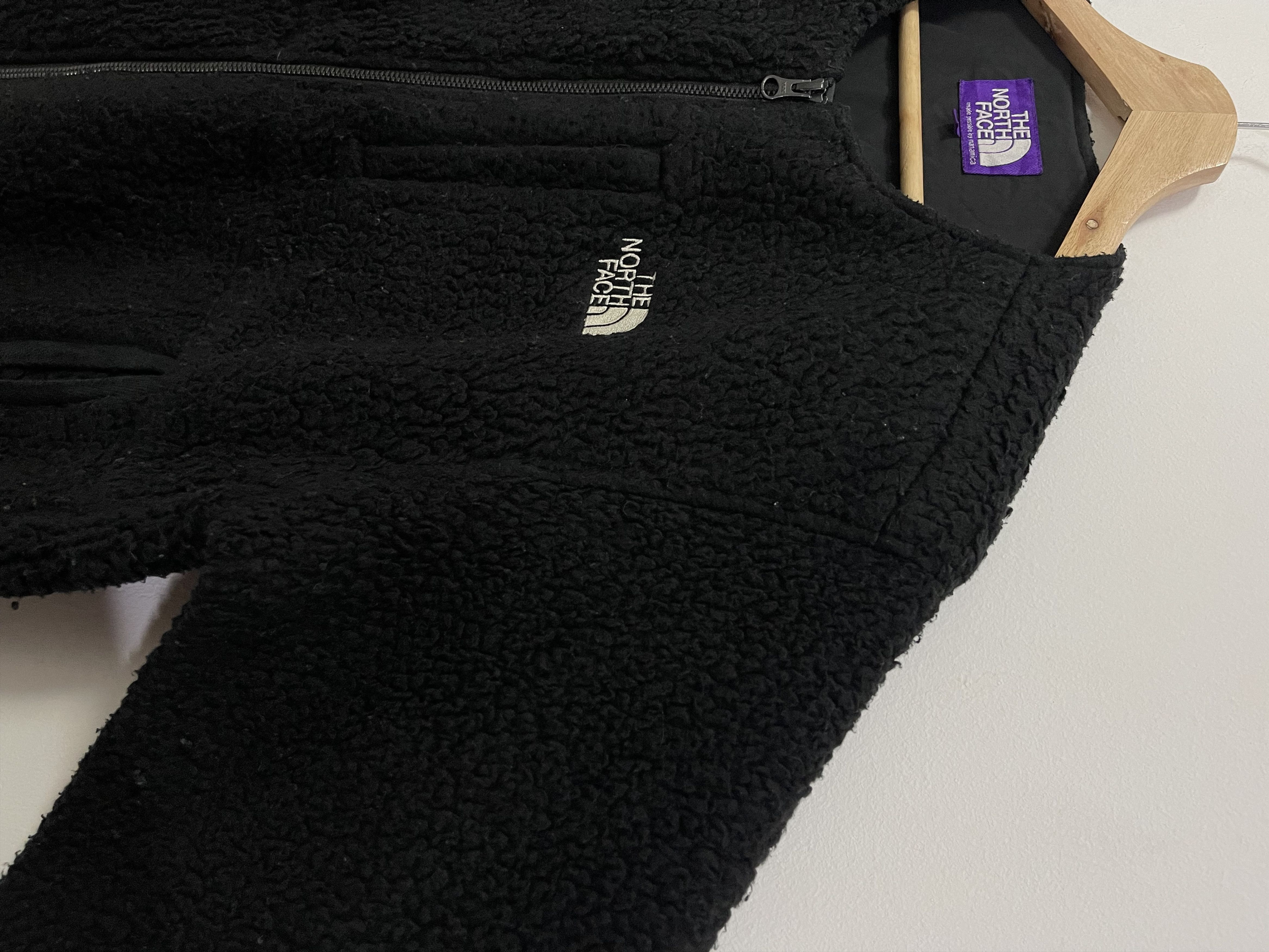 The North Face × Vintage Vintage The North Face Mini Logo Sherpa Winter Long Jacket Size M / US 6-8 / IT 42-44 - 3 Thumbnail