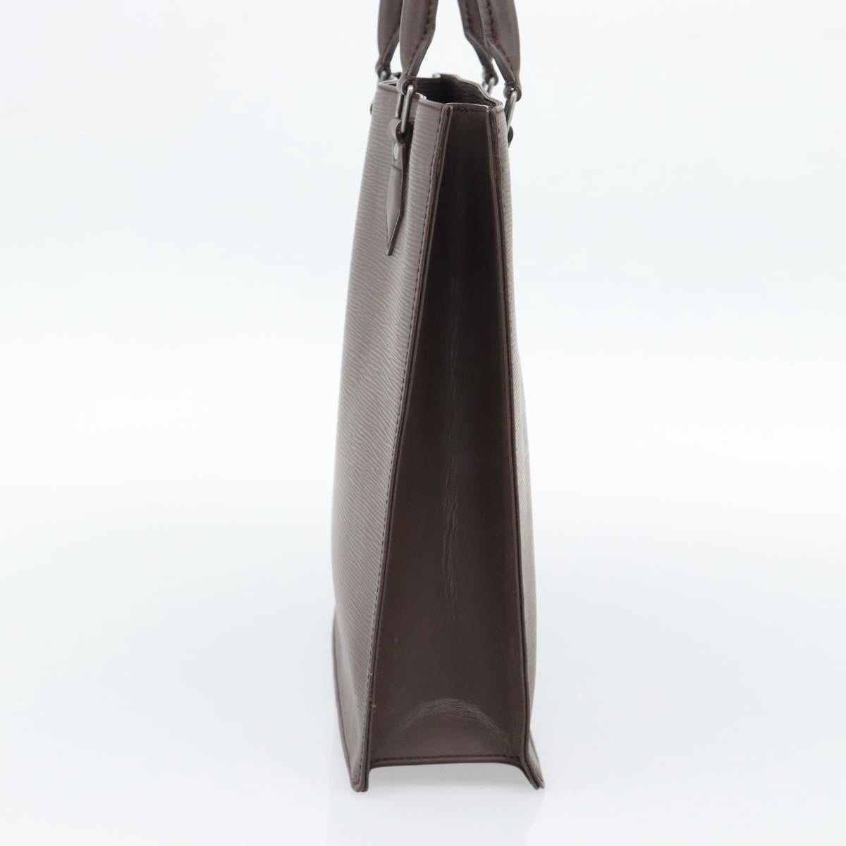 Louis Vuitton Louis Vuitton Epi Sac Plat PM Handbag Brown Size ONE SIZE - 4 Thumbnail