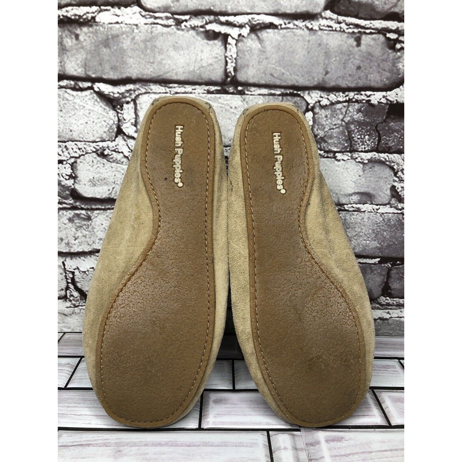 Hush Puppies Hush Puppies Beige Leather Gem Handsewn Loafers Driving Shoe Size US 7.5 / IT 37.5 - 7 Thumbnail