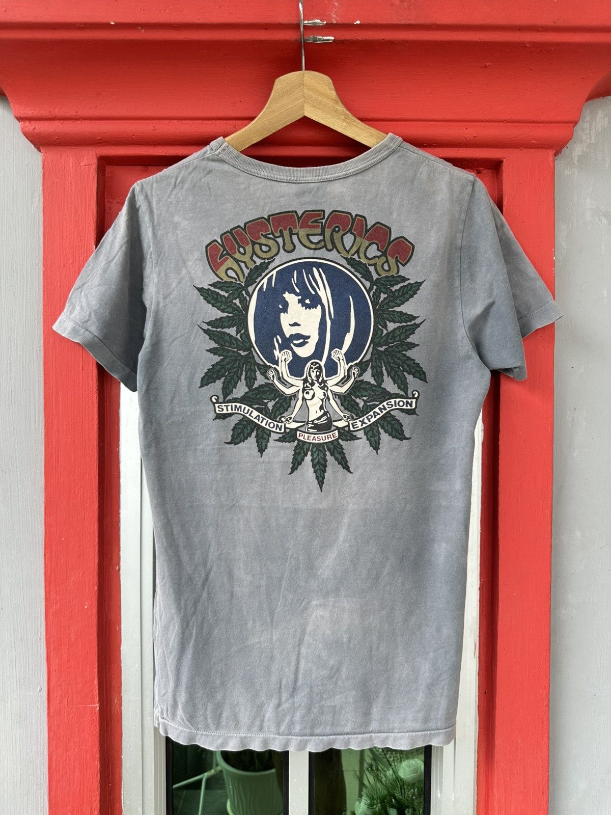 Vintage 90s Hysteric Glamour Marijuana Girl Tee