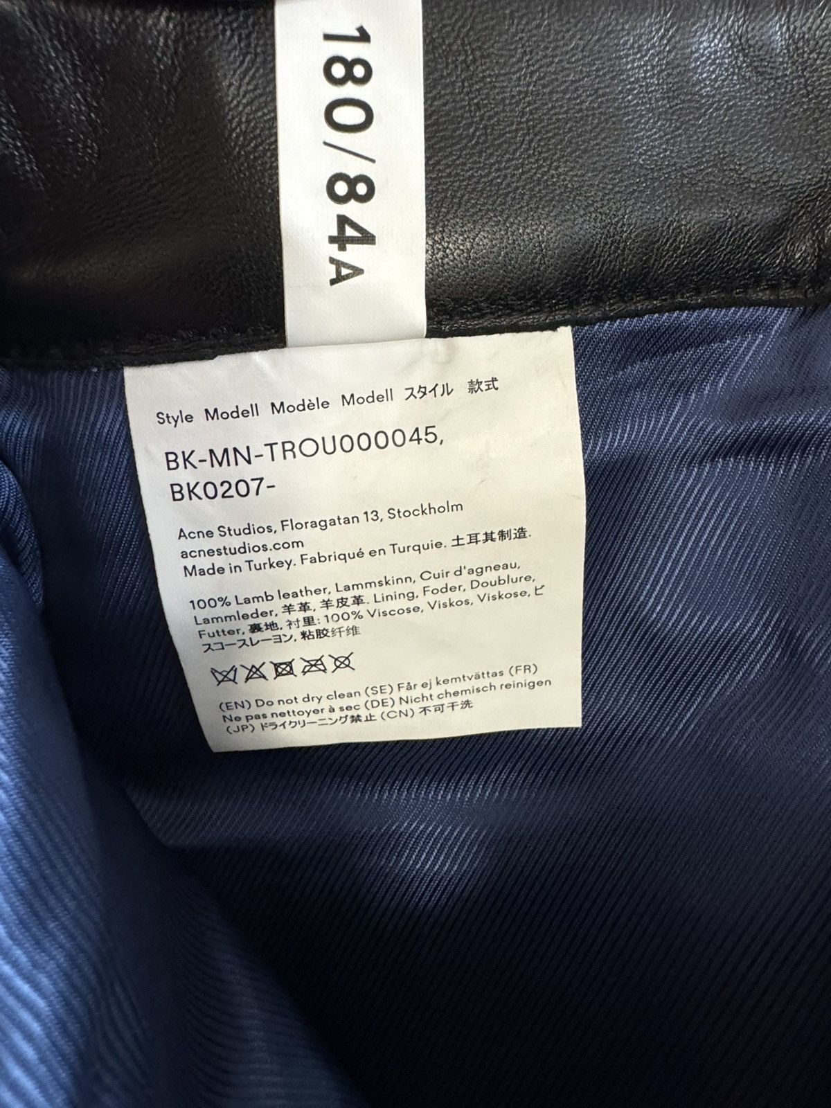 Acne Studios Acne Studios 1996 Leather Pants sz 31 Size US 31 - 5 Thumbnail