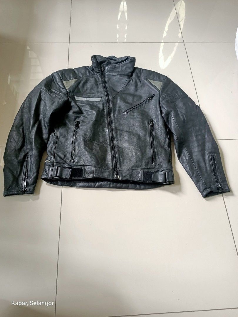 Dainese Vintage dainese black leather motorcycle jacket Size US M / EU 48-50 / 2 - 1 Thumbnail
