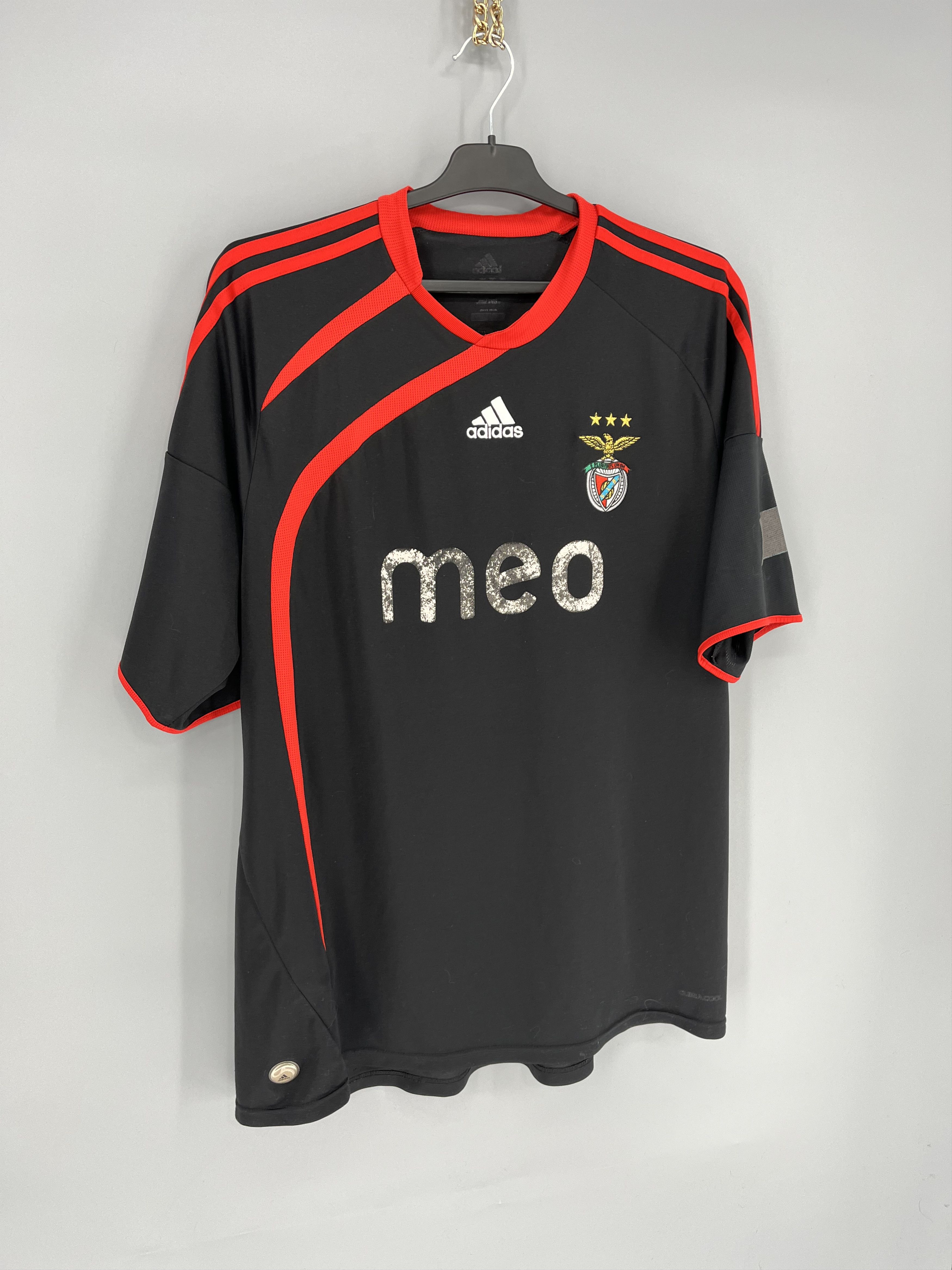 Adidas Vintage Retro Benfica 2009/10 Away Jersey Size US XL / EU 56 / 4 - 2 Thumbnail