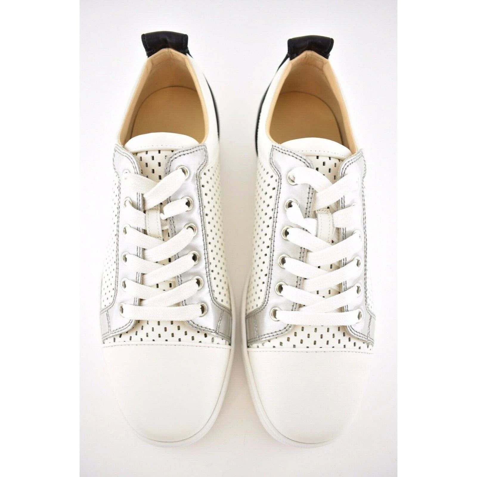 Christian Louboutin Christian Louboutin AC Louis Junior Flat Mens White Black Size US 7 / EU 40 - 8 Thumbnail