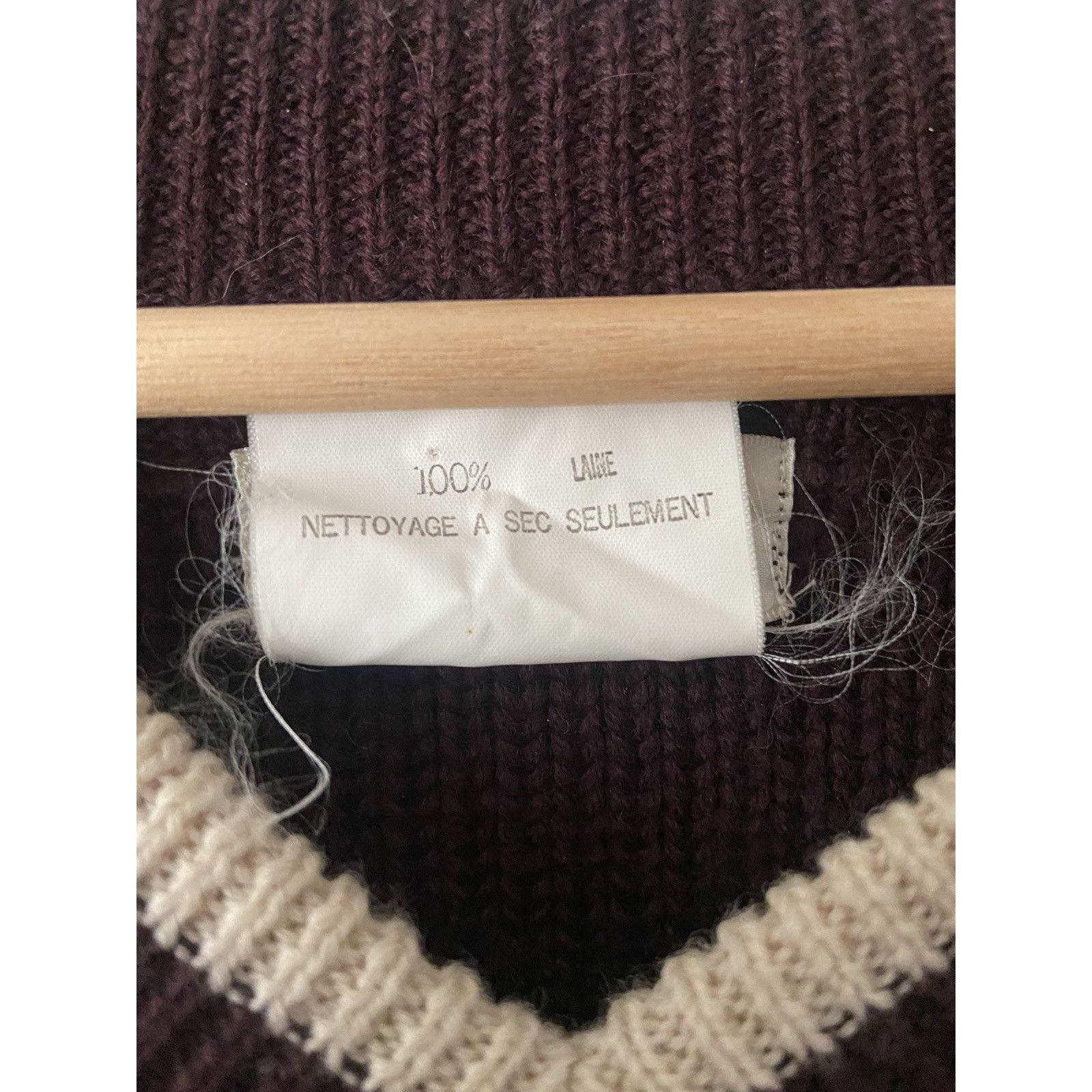 Matsuda Vintage Collegiate Patch Wool Sweater Size US L / EU 52-54 / 3 - 5 Thumbnail