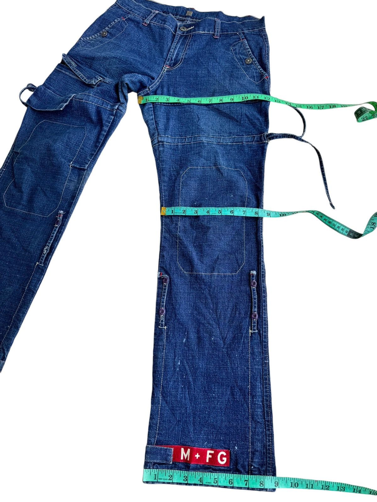 Marithe + Francois Girbaud Japanese Brand Marith Francois Gilbaud Jeans Size US 32 / EU 48 - 14 Thumbnail