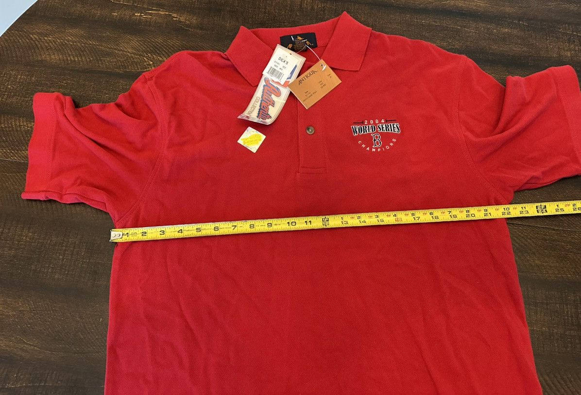 Antigua NWT Boston Red Sox 2004 ALCS Champions Men’s Polo MLB-Medium Size US M / EU 48-50 / 2 - 7 Thumbnail