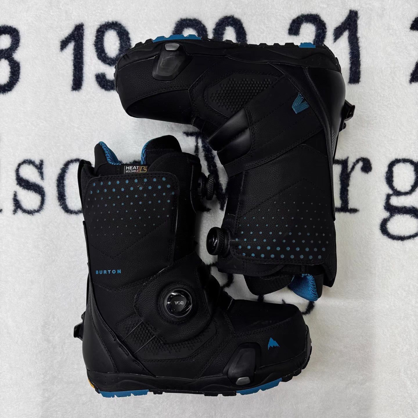 Burton Burton Black & Blue Step On Snowboard Boots Q10 Size US 8.5 / EU 41-42 - 1 Thumbnail