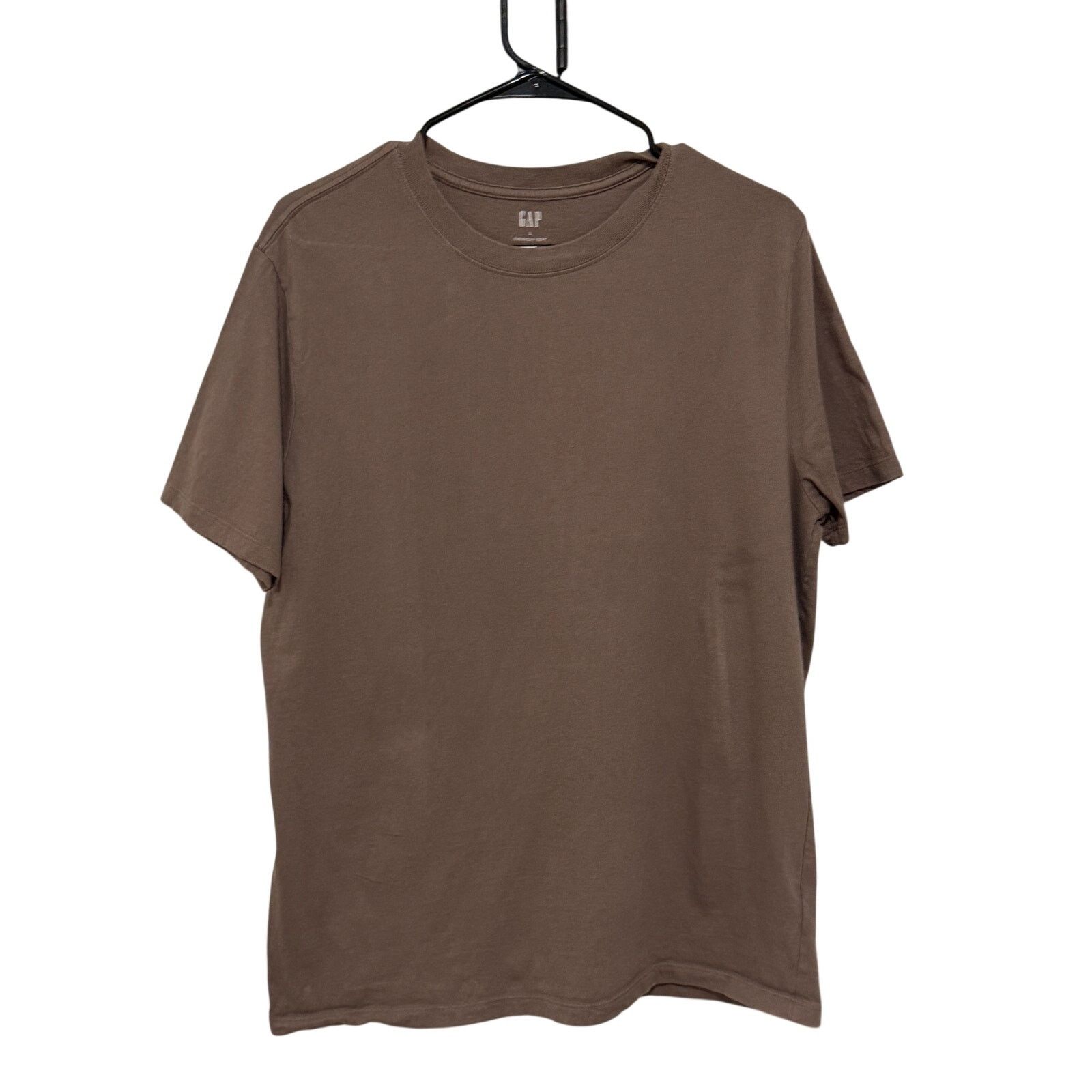 Gap Brown Everyday Soft Short Sleeve Crew Neck Cotton T-Shirt Size US L / EU 52-54 / 3 - 2 Thumbnail