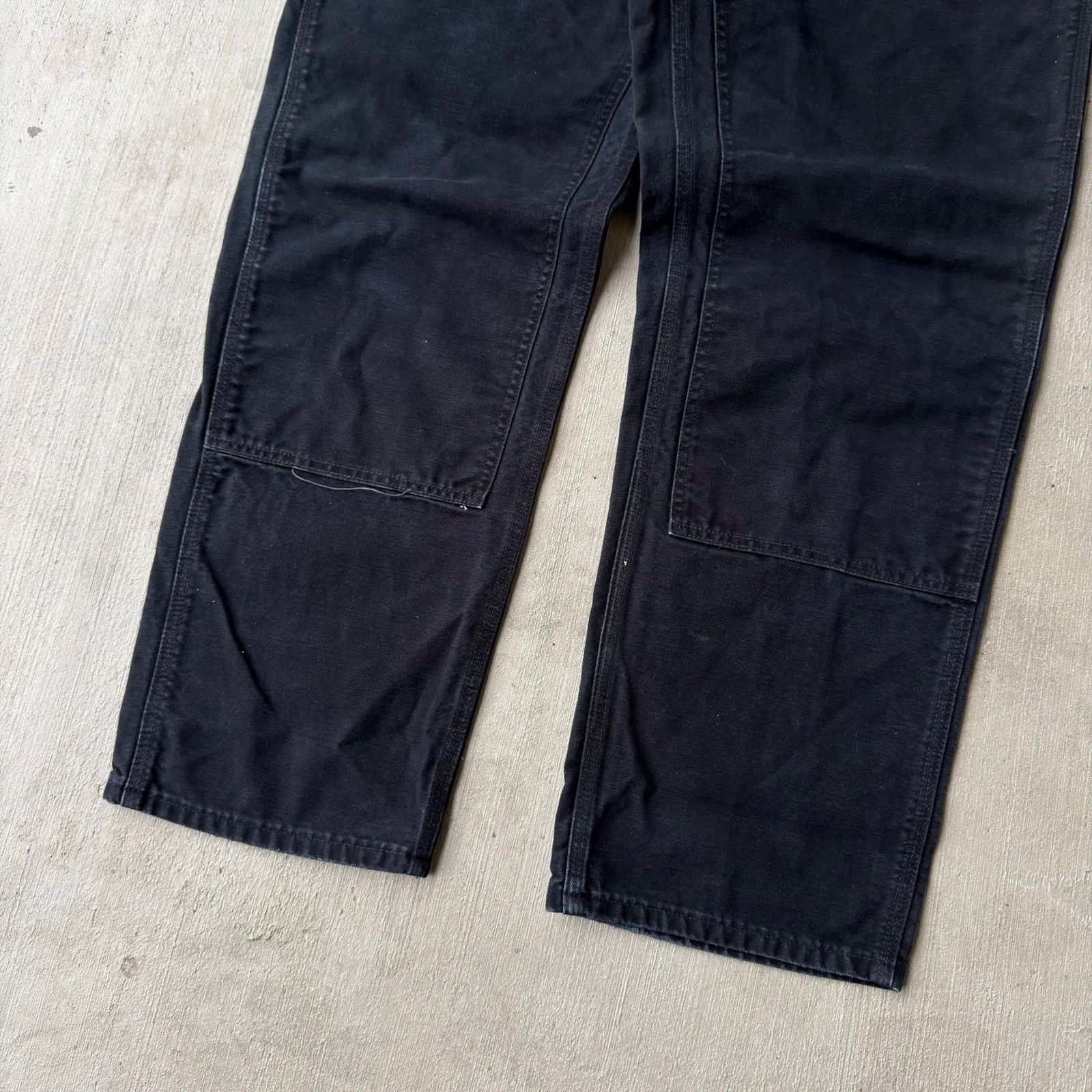 Carhartt × Vintage Carhartt black double knee work wear carpenter pants Size US 36 / EU 52 - 3 Thumbnail