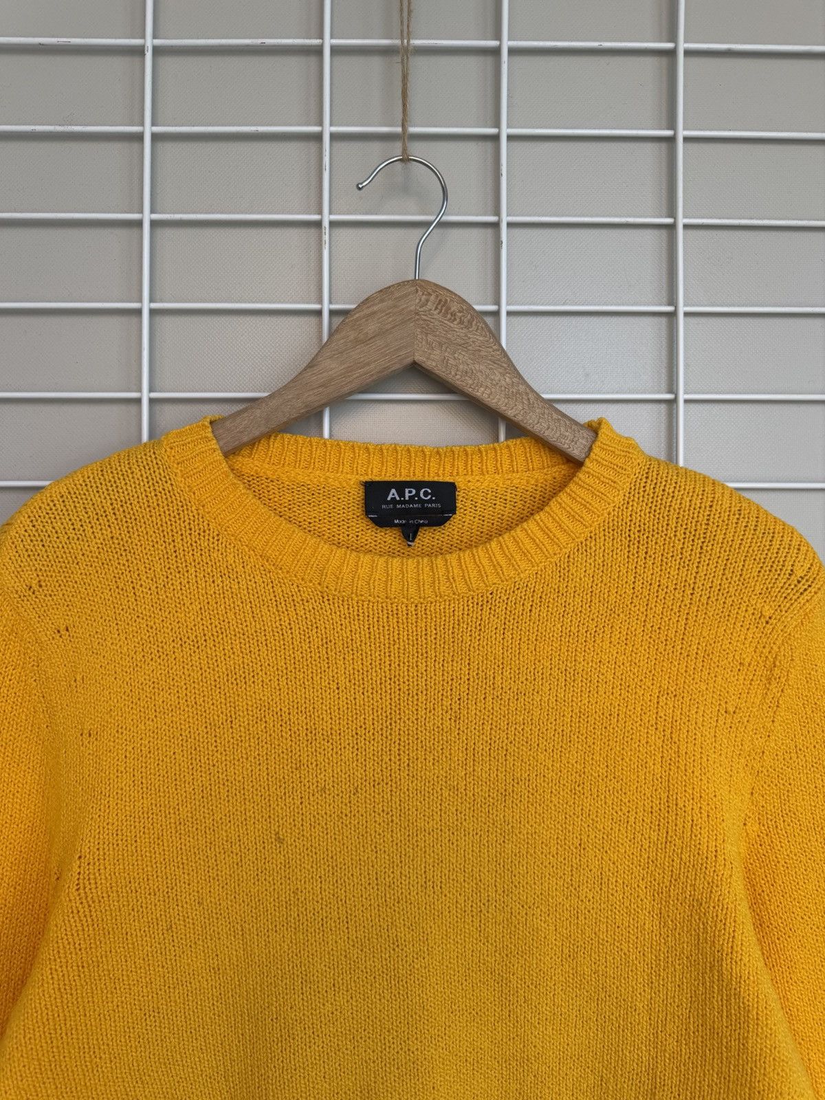 A.P.C. A.P.C. Knit Sweater Mens Size L Crew Neck Colorful Jumper Size US L / EU 52-54 / 3 - 2 Thumbnail