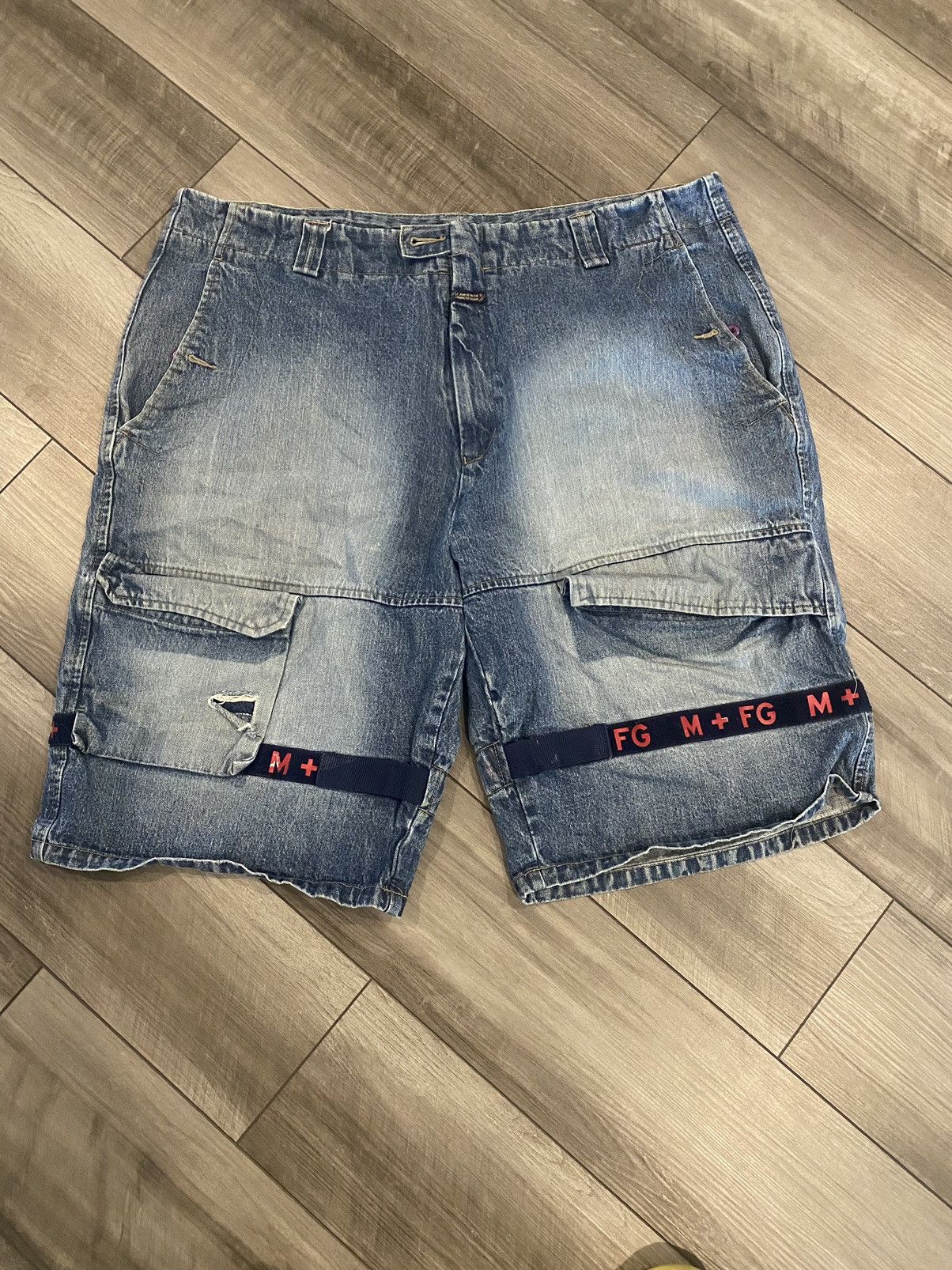 Pantacourt Baggy Marithé François Girbaud - Taille 40, Blanc, état Neuf Sans étiquettes