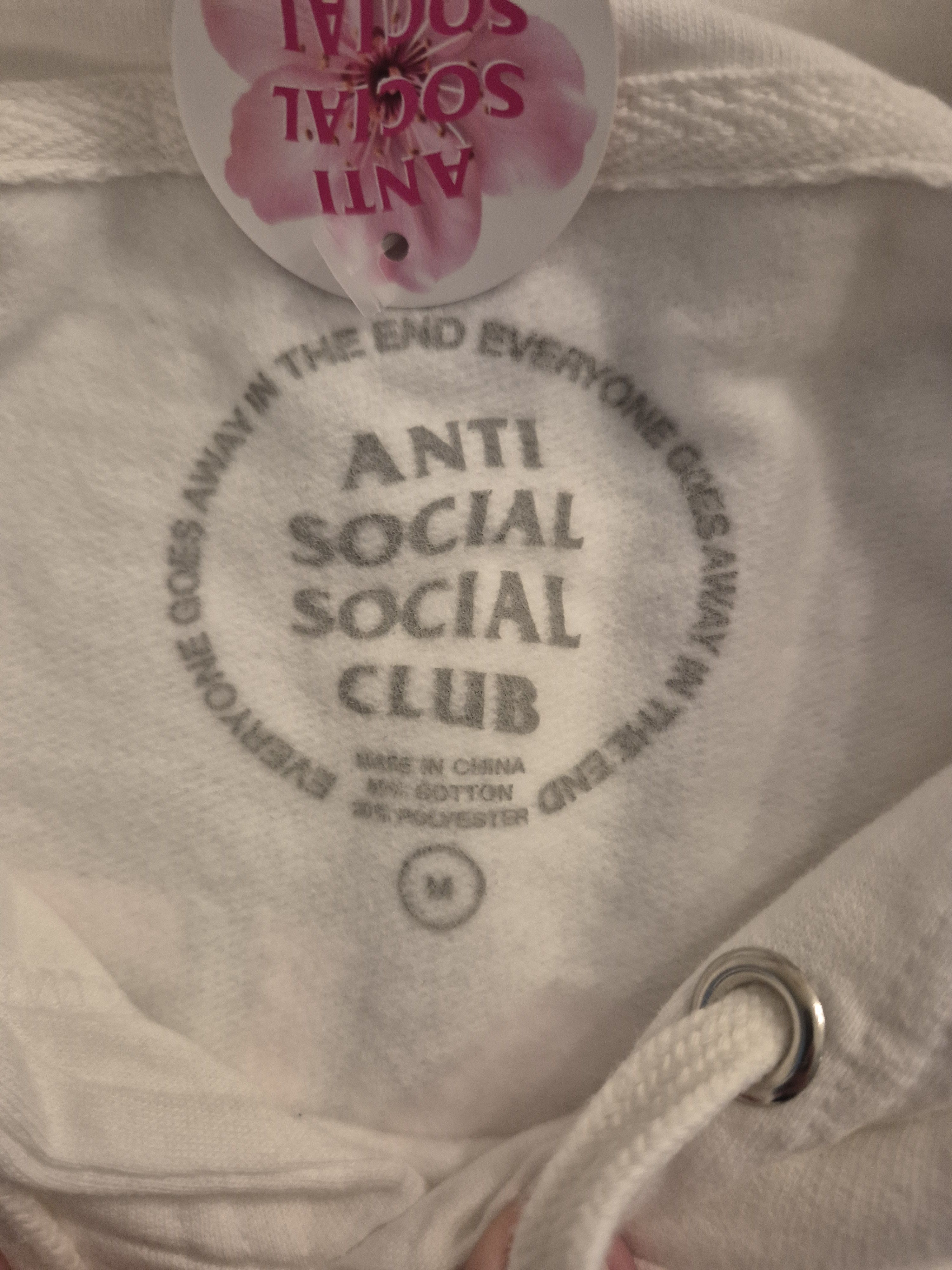 Anti Social Social Club Anti Social Social Club "Sick and Tired" Hoodie Size Medium Size US M / EU 48-50 / 2 - 5 Thumbnail