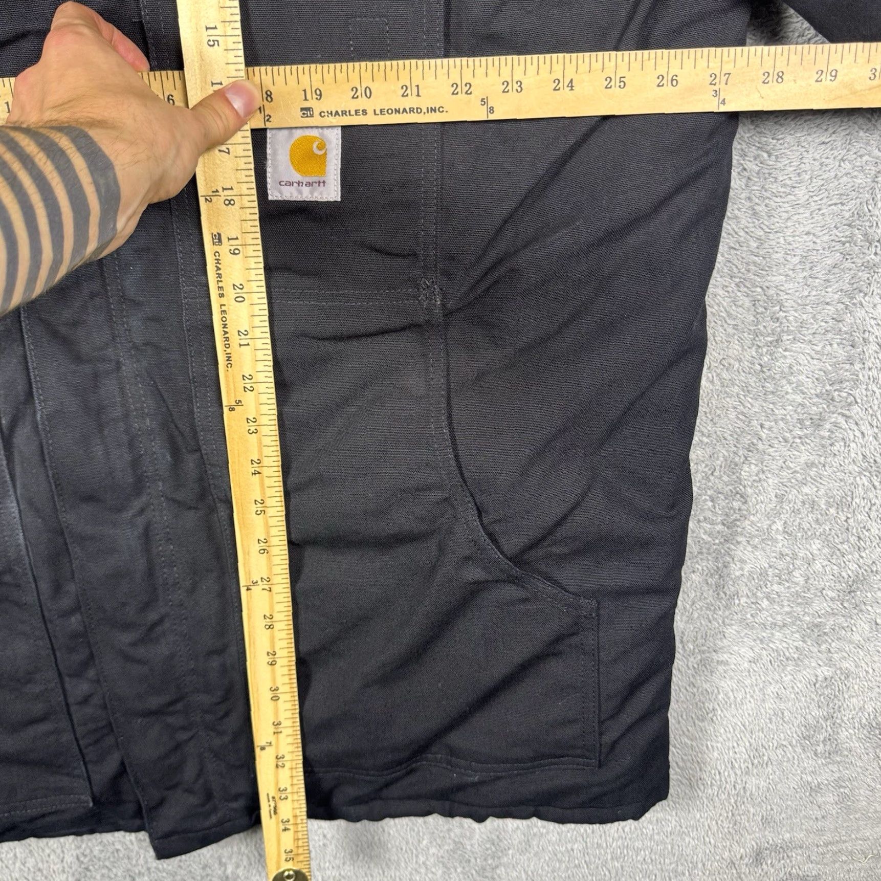 Carhartt VINTAGE Carhartt Jacket Mens XLT USA Made Detroit Canvas Quilted Arctic C003-BLK Size US XL / EU 56 / 4 - 6 Thumbnail