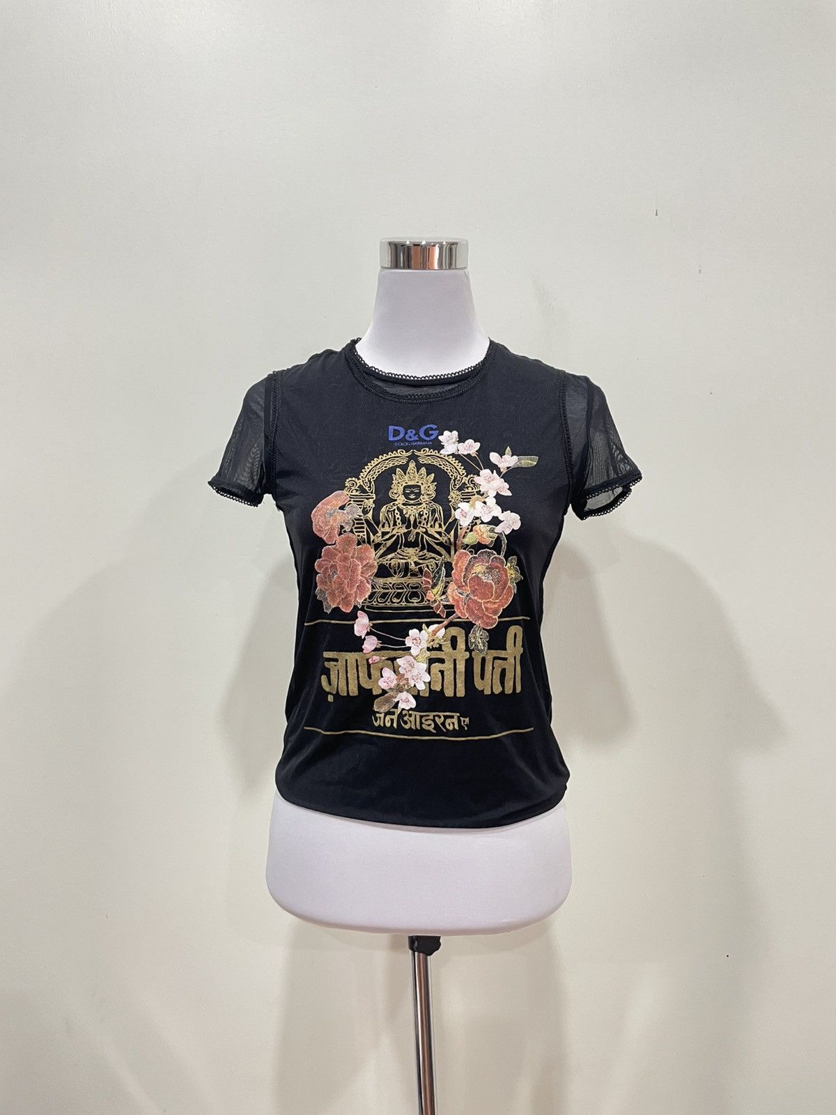 Dolce & Gabbana Dolce & Gabbana Mesh Tank Top Size ONE SIZE - 1 Thumbnail