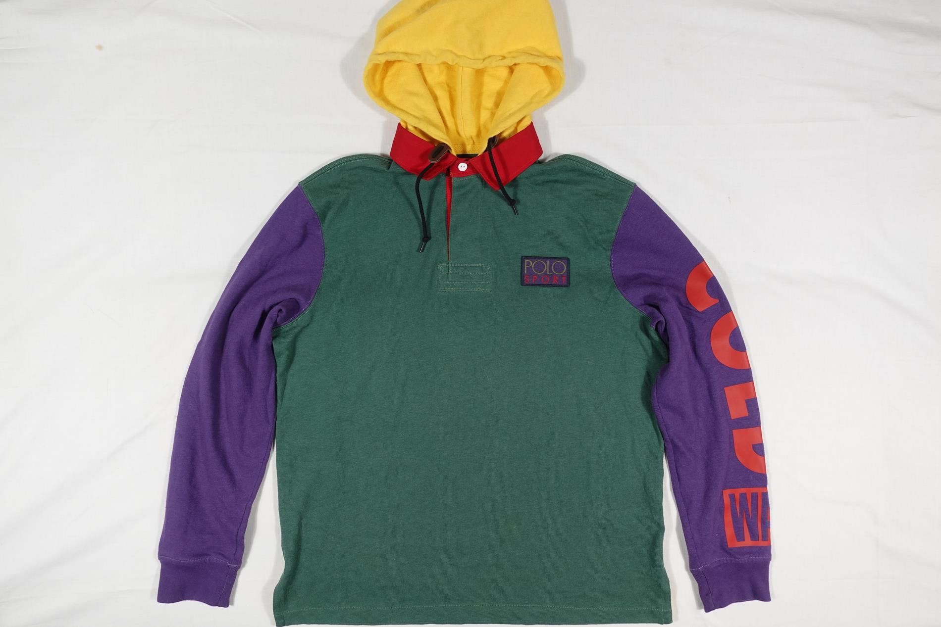 Polo Ralph Lauren Polo Ralph Lauren Shirt Hooded Snow Beach Cold Wave Sport M Size US M / EU 48-50 / 2 - 1 Thumbnail