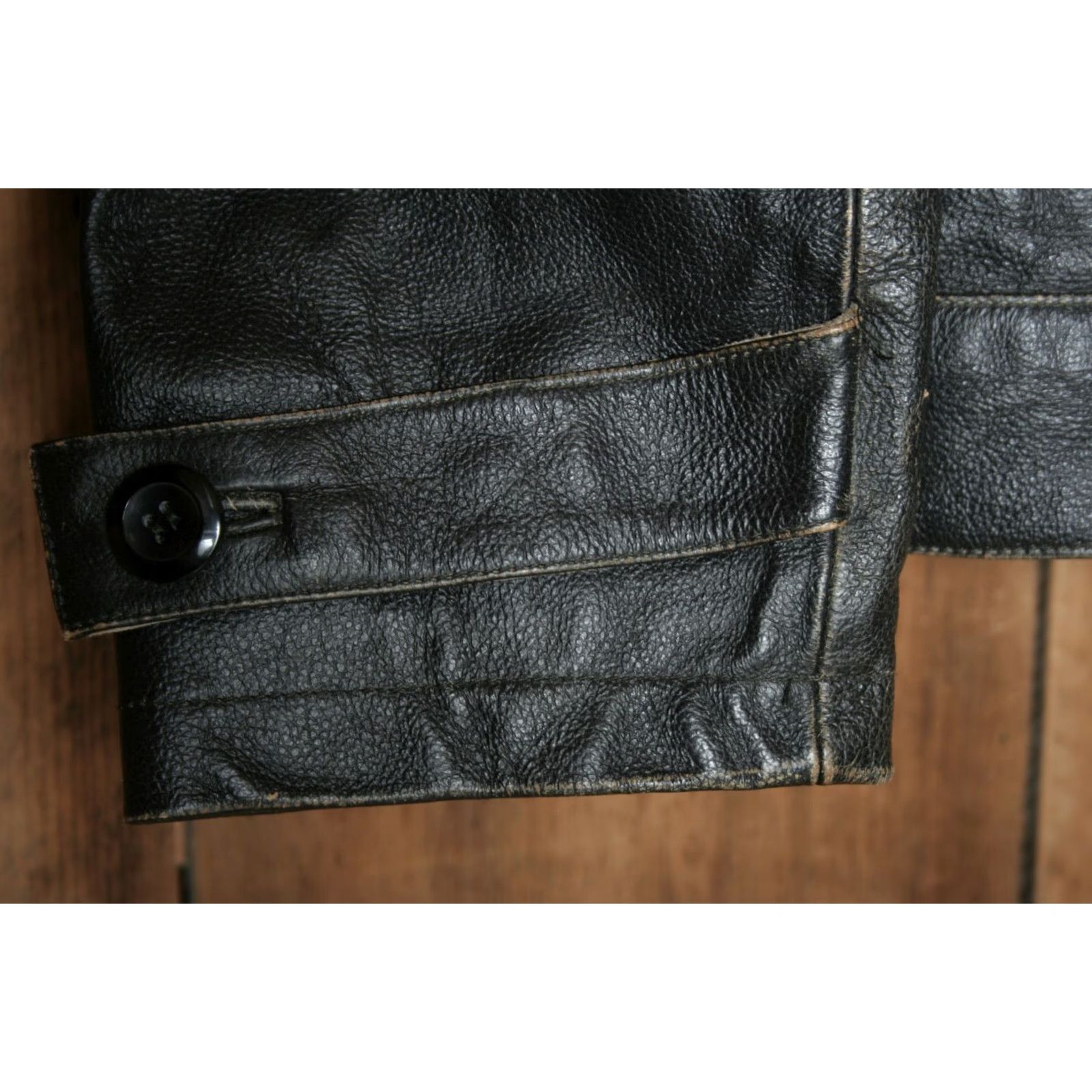 Vintage Decoded Brown Leather Fleece Lined Motorcycle Jacket Men's XL Size Brown Leather Jacket Mens XL Decoded Motorcycle Jacket Size US XL / EU 56 / 4 - 6 Thumbnail
