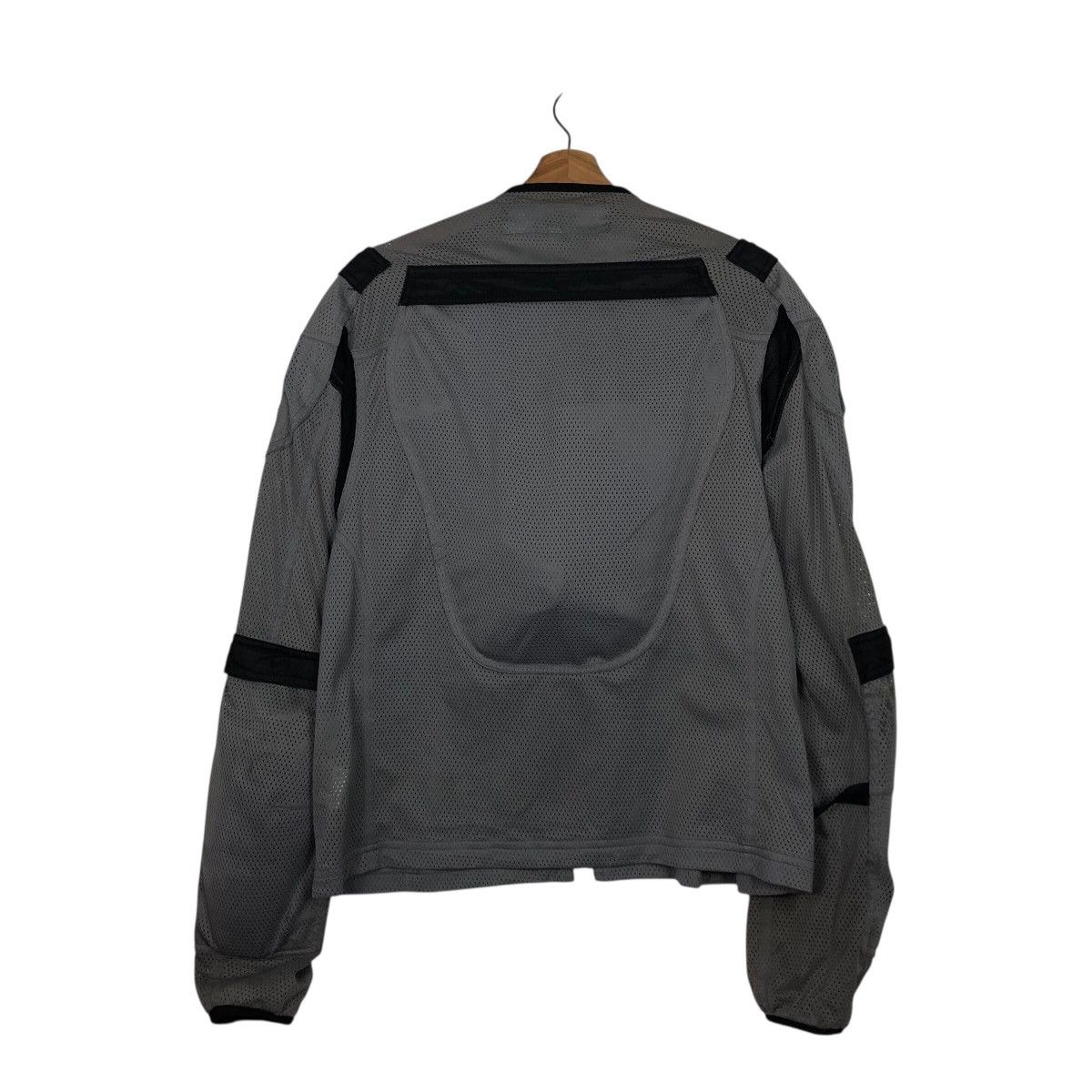 Japanese Brand RS Taichi Motorcycle Protective Mesh Jacket — Grey Size US L / EU 52-54 / 3 - 9 Thumbnail