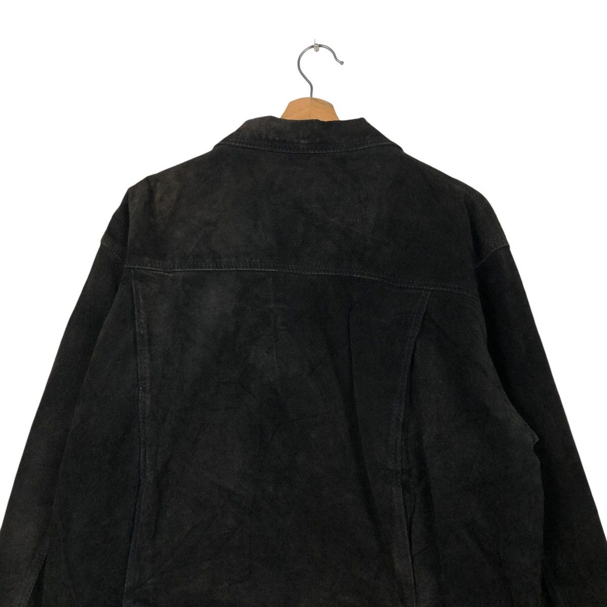 Japanese Brand 🔥VINTAGE GENUINE LEATHER JACKET XENON MEN ISSEY MIYAKE Size US L / EU 52-54 / 3 - 11 Thumbnail