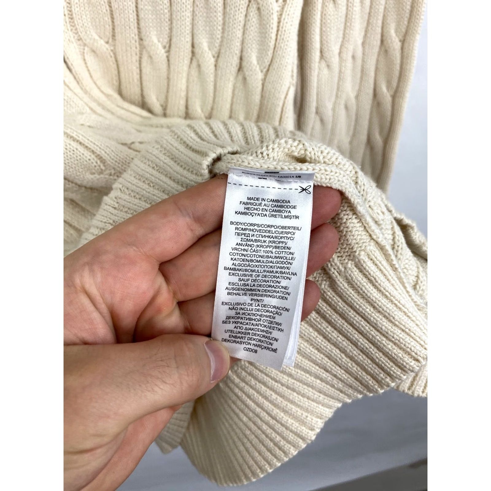 Ralph Lauren Ralph Lauren RLL Black Label zip sweater Women Beige M Size M / US 6-8 / IT 42-44 - 7 Thumbnail