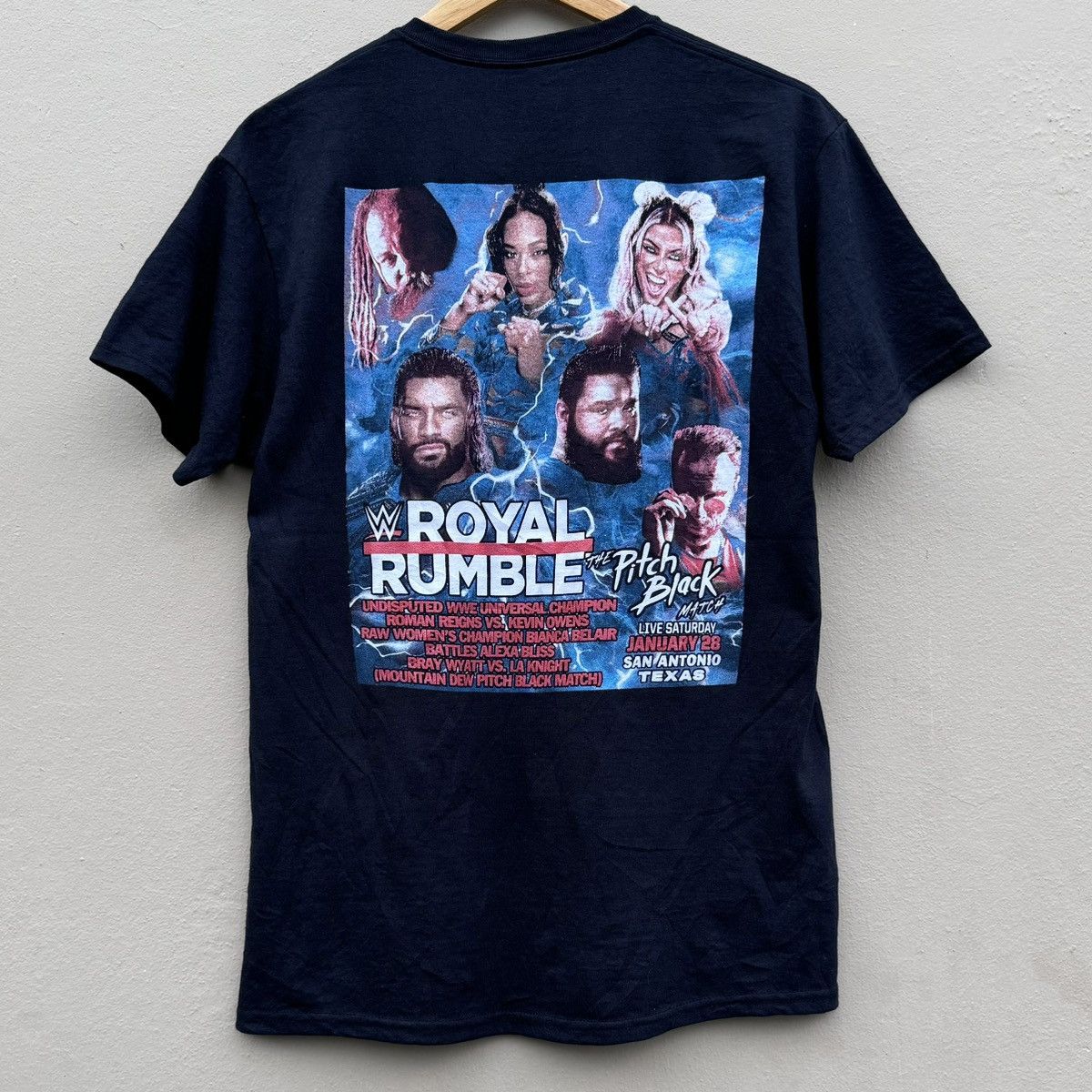 Vintage × WWE wwe royal rumble 2023 t shirt Size US M / EU 48-50 / 2 - 3 Thumbnail