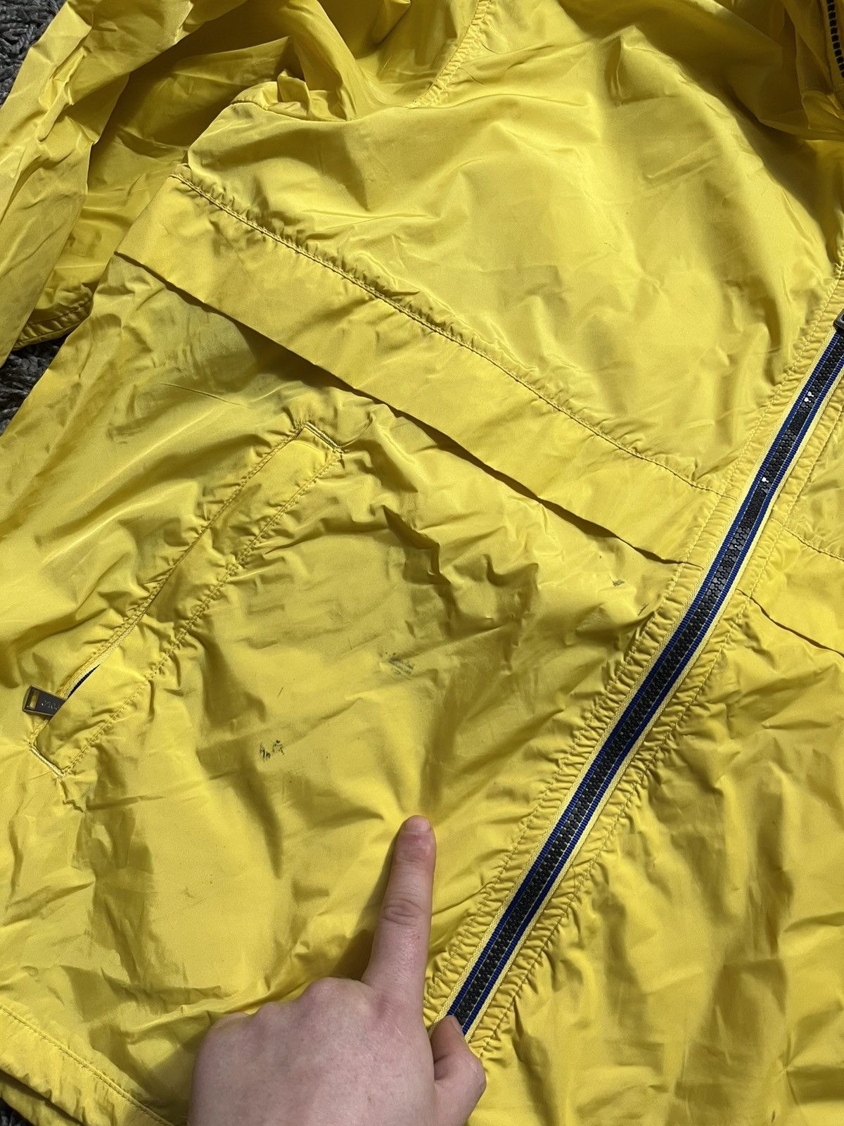 Ralph Lauren RALPH LAUREN NYLON HOODED LIGHT RAIN JACKET YELLOW XXL SIZE Size US XXL / EU 58 / 5 - 5 Thumbnail