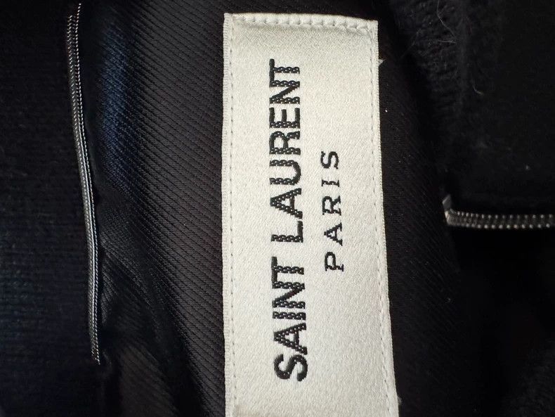Saint Laurent Paris Saint Laurent Paris Black zipper wool jacket-2506 Size US M / EU 48-50 / 2 - 3 Thumbnail