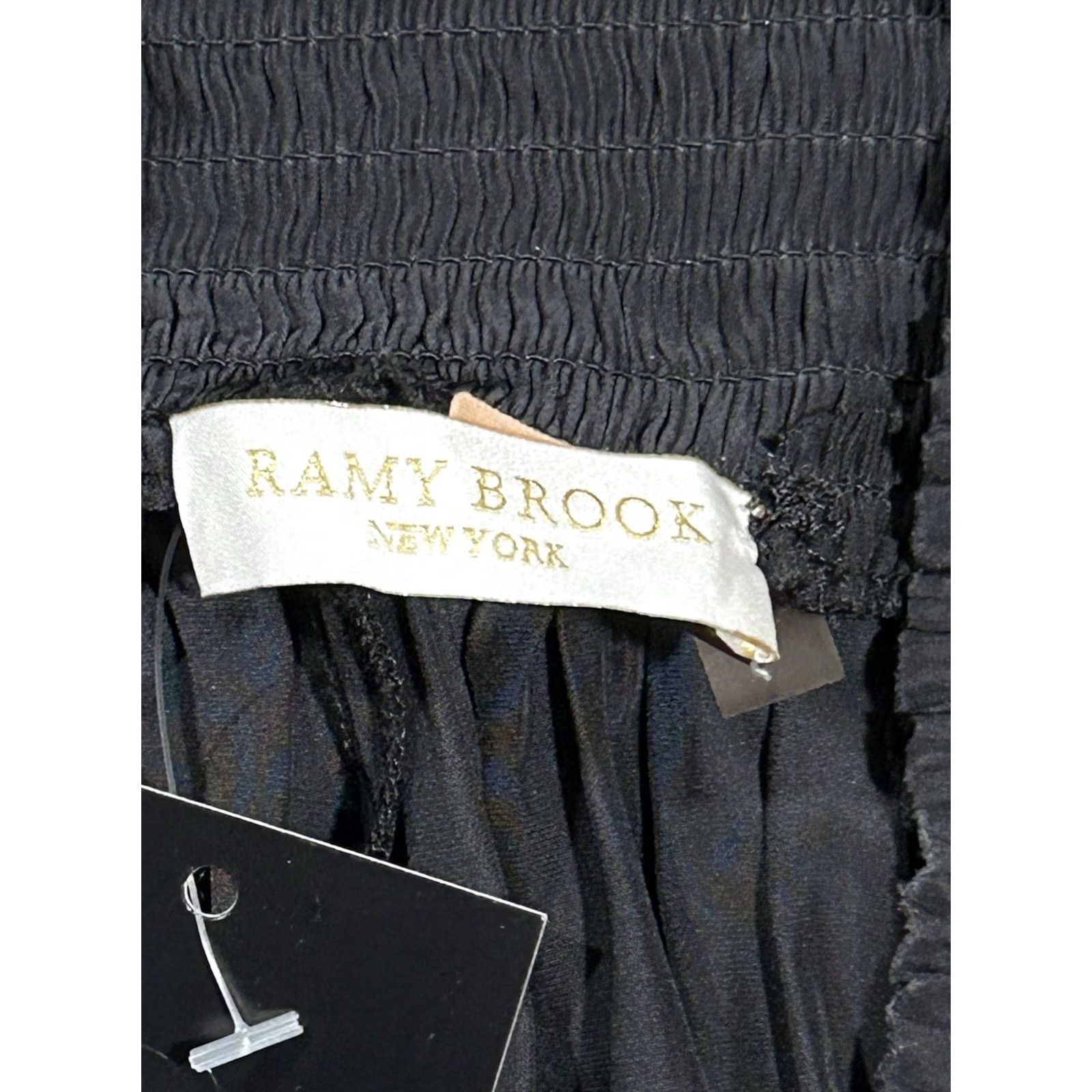 Ramy Brook Ramy Brook Markie Pant In Black Women’s XS Pants Harem Elastic Waist Pockets 28-30 Inseam 26 Black Women’s XS Size 28" / US 6 / IT 42 - 4 Thumbnail