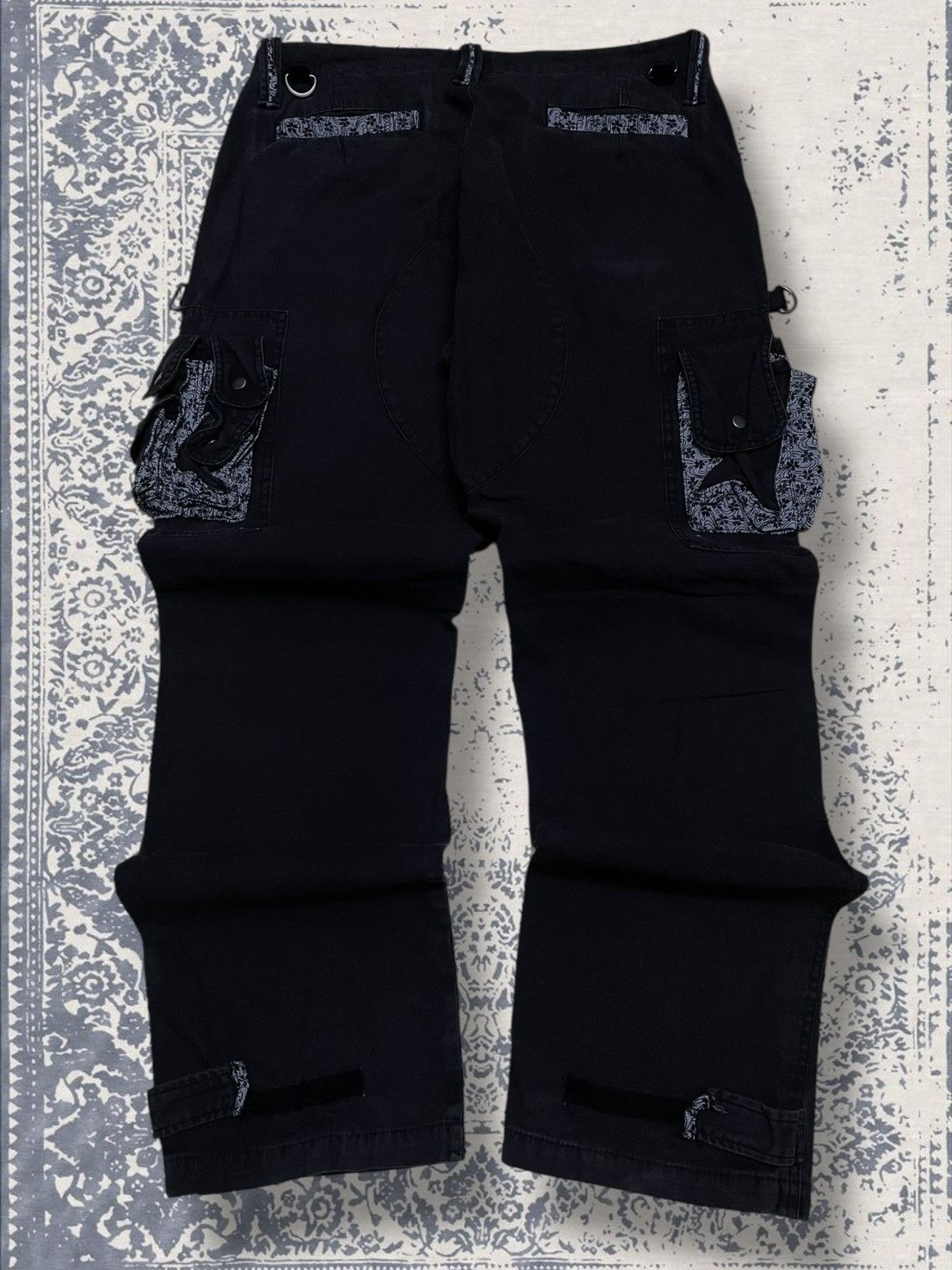 Designer × Japanese Brand × Vintage Vintage Japan Designer Traditional Karakuri Cargo Utility Size US 34 / EU 50 - 10 Thumbnail