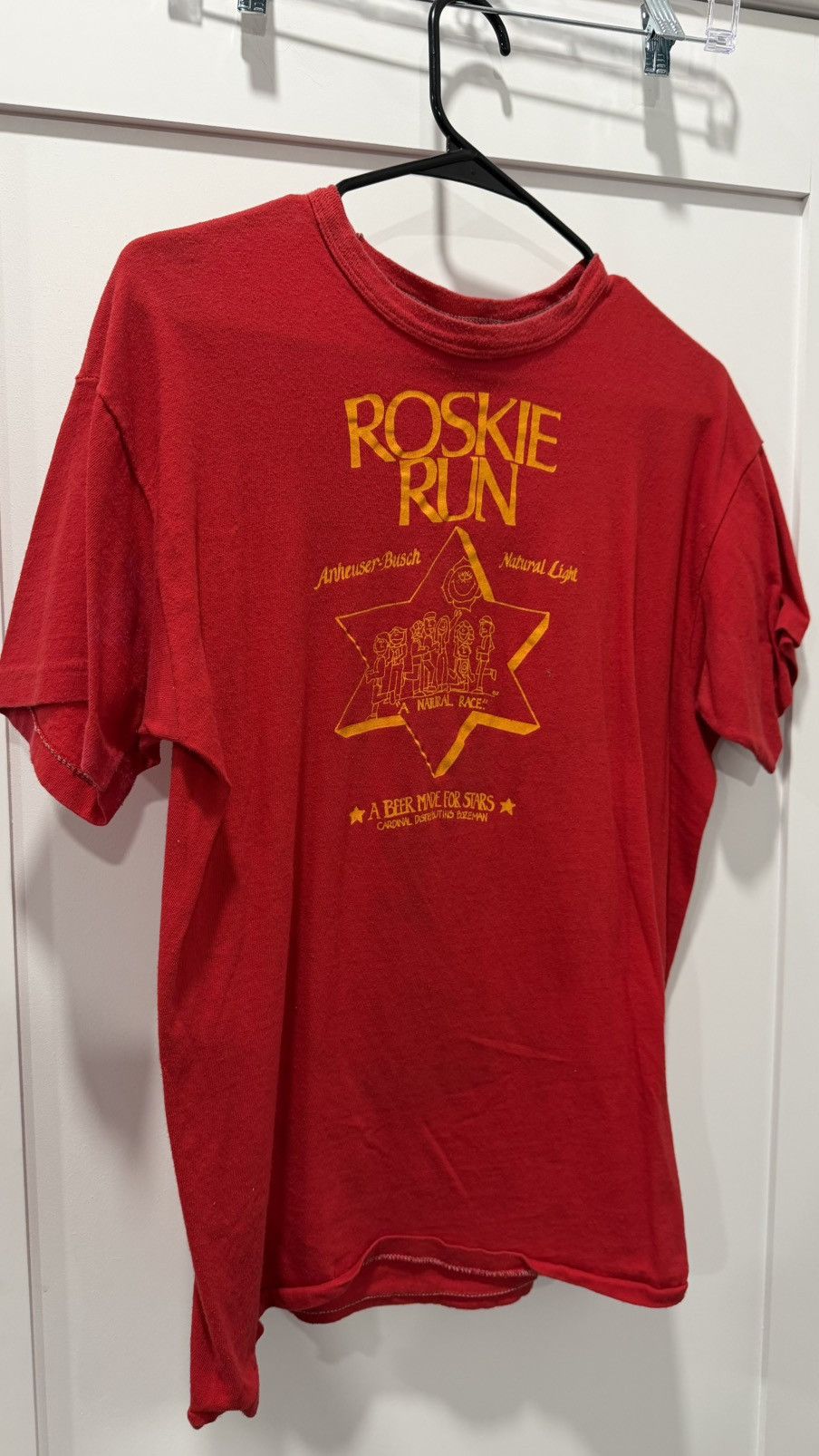 Vintage GOLDEN R SINGLE STICH RUSSEL ROSKIE RUN SHIRT Size US XL / EU 56 / 4 - 3 Thumbnail