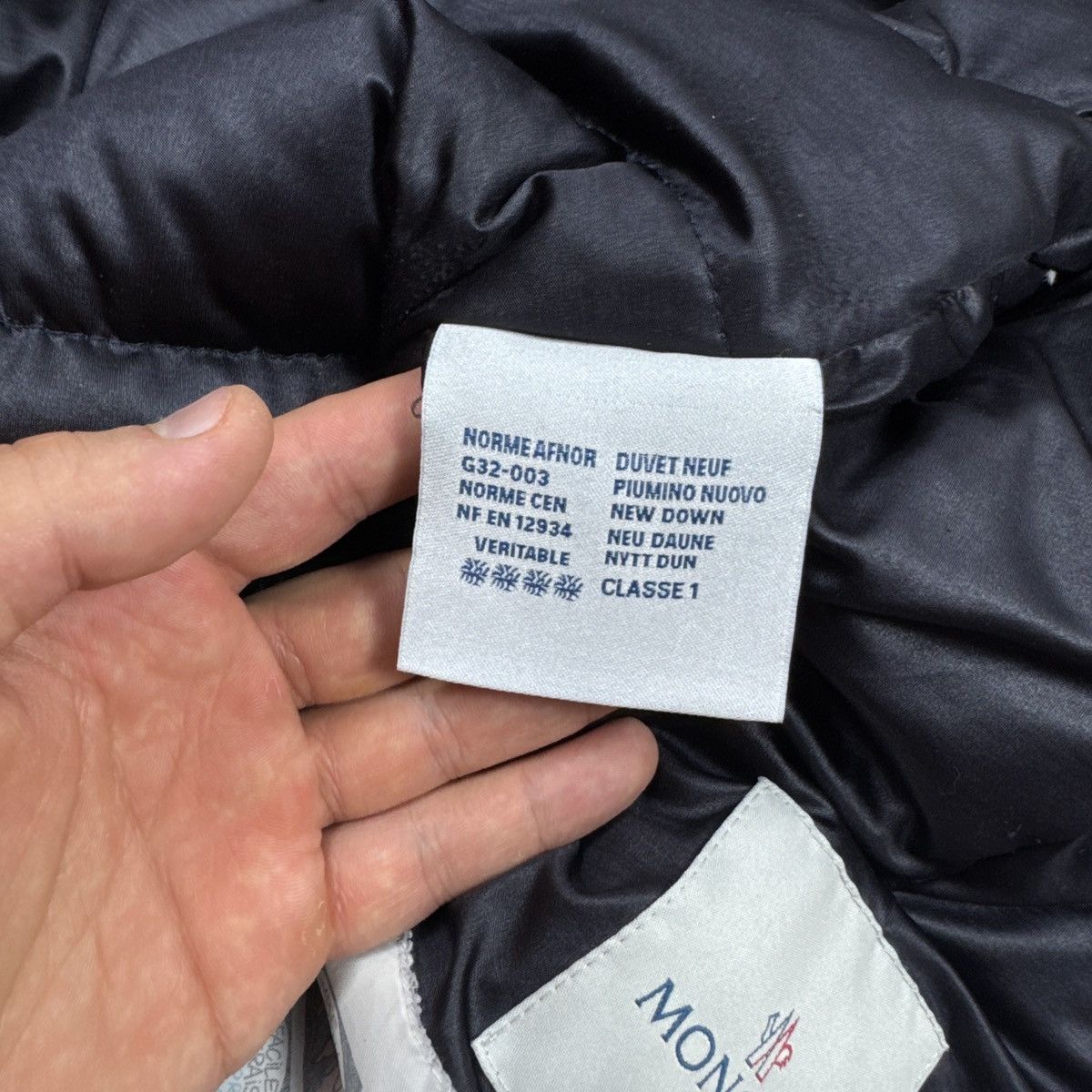 Moncler Women`s Moncler Jersey Grafit Puffer Hooded Jacket Size 2/M Size M / US 6-8 / IT 42-44 - 11 Thumbnail