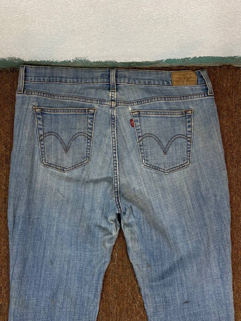 Levi's vintage levis 515 bootcut flare denim nice design Size US 37 - 3 Thumbnail