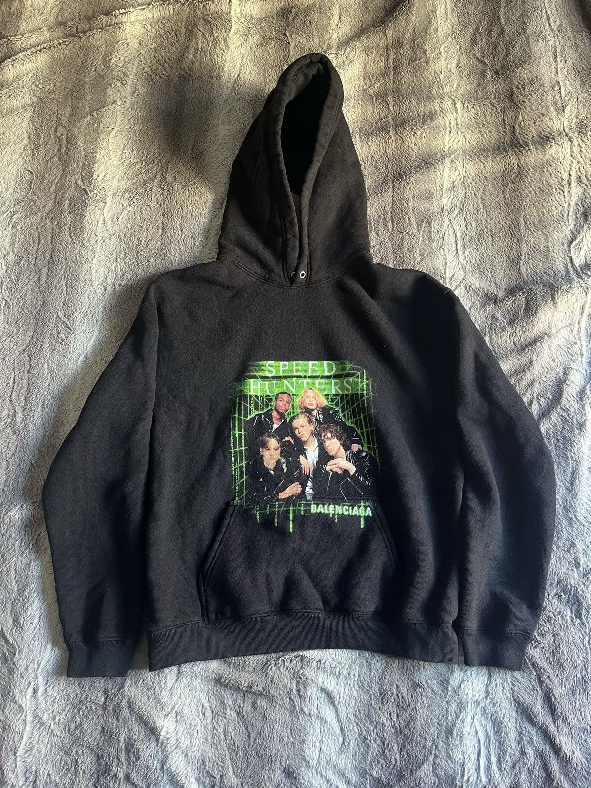 XS★アウトレット★BALENCIAGA★SPEED HUNTERSフーディブラック BALENCIAGA - 【美品】BALENCIAGA バレンシアガ パーカー 2018年