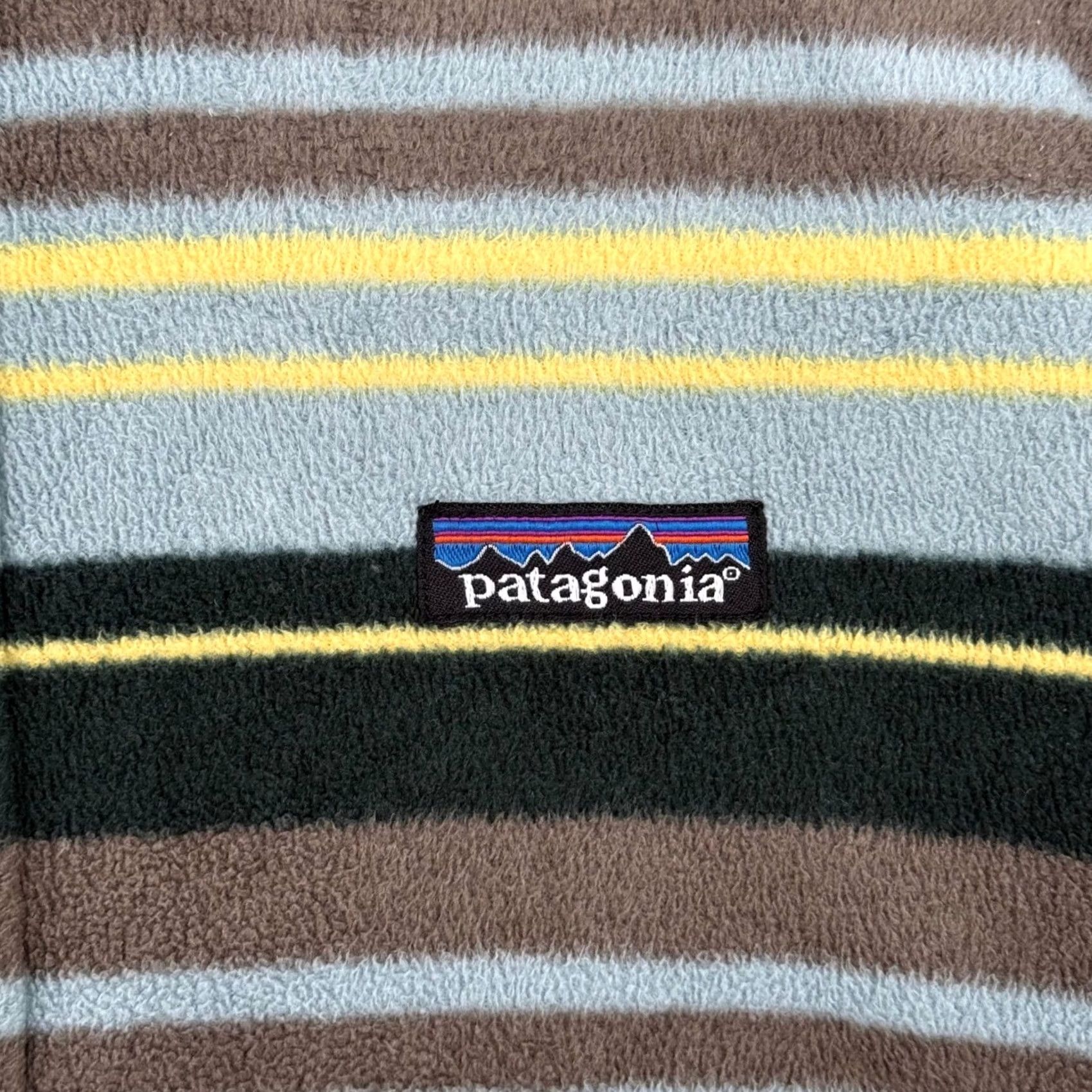 Patagonia VINTAGE Patagonia Synchilla Fleece Jacket Full Zip Striped Womens Medium Size M / US 6-8 / IT 42-44 - 6 Thumbnail