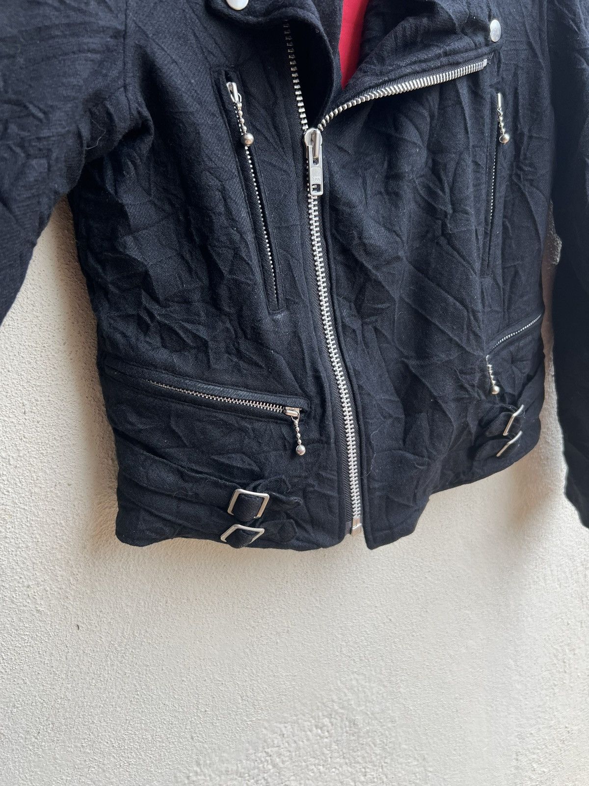 Vintage RARE!!! Vintage 90s V-Castle Japan Wool Punk Jacket Size US M / EU 48-50 / 2 - 10 Thumbnail