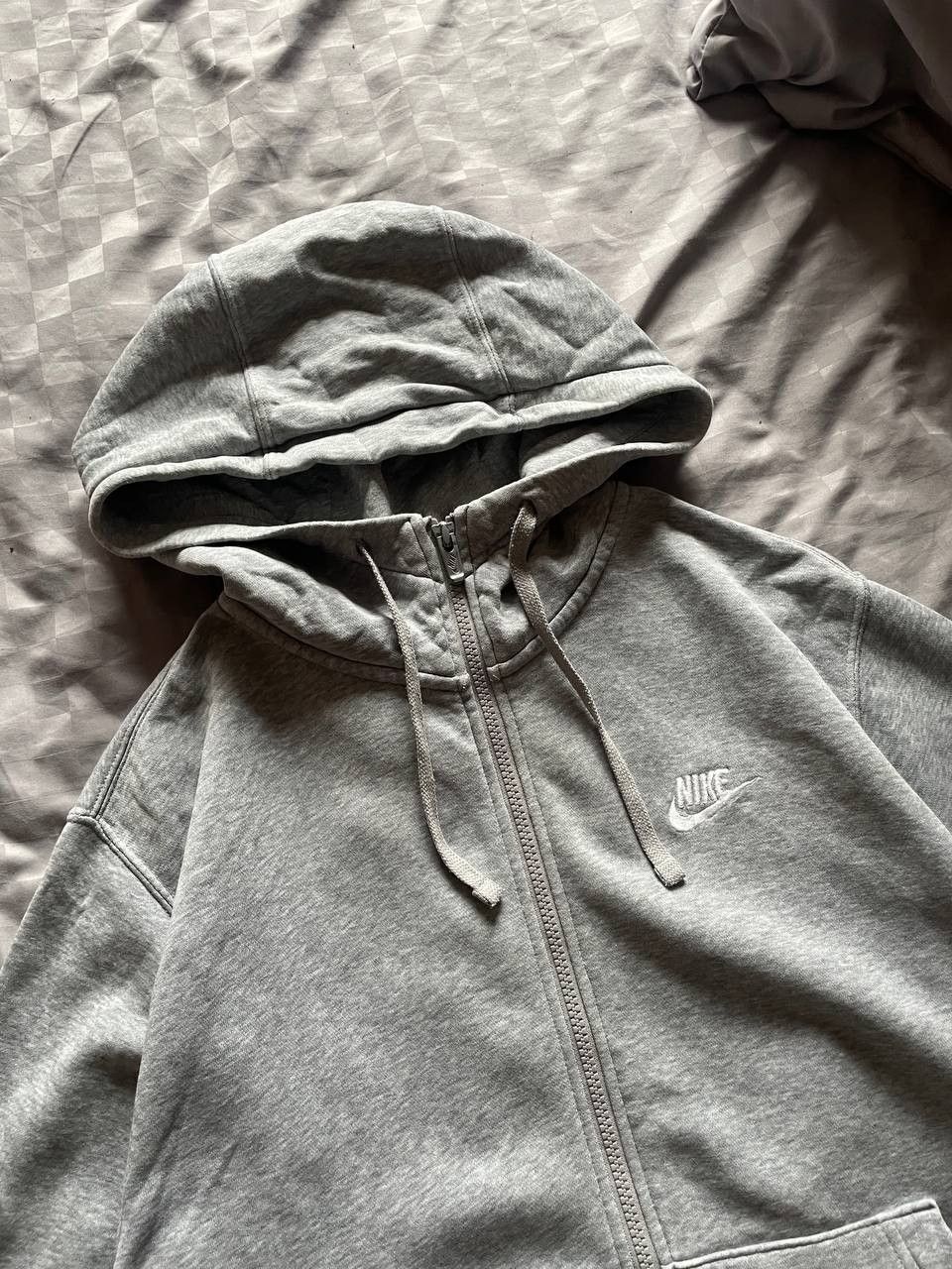 Nike Vintage Nike Zip Hoodie Mini Swoosh Cropped Japanese Hype Size US S / EU 44-46 / 1 - 5 Thumbnail