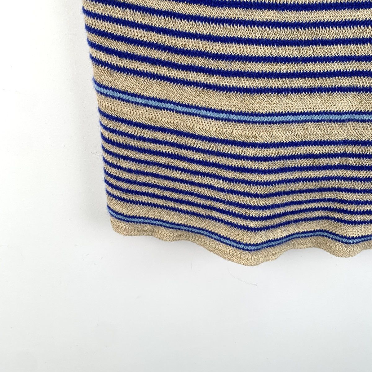 Chanel Chanel Colorblocked Stripe Linen Short Sleeve Knit Size XS / US 0-2 / IT 36-38 - 5 Thumbnail