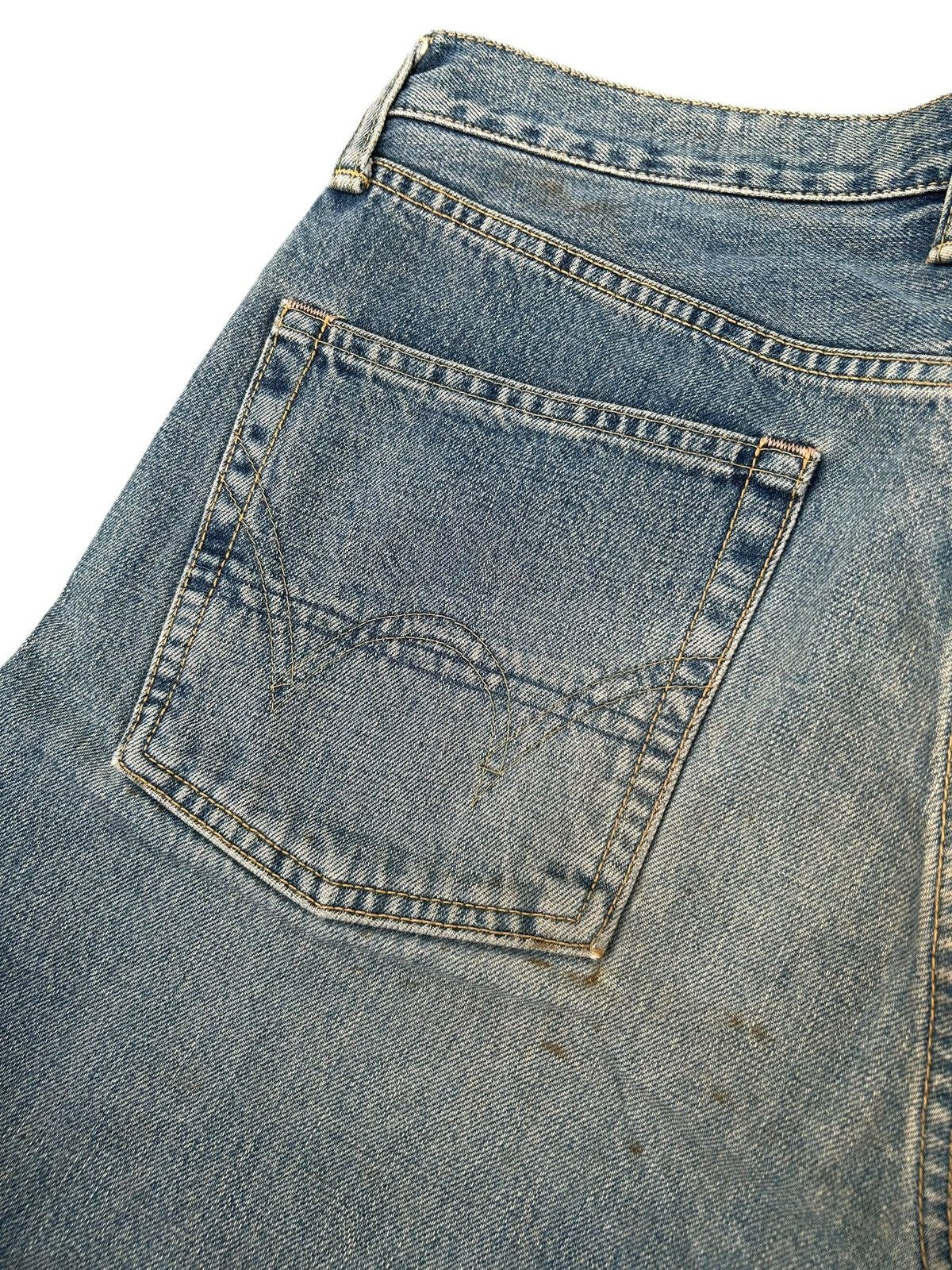 Kapital Vintage Edwin 505x Selvedge Distressed Rusty Denim Jeans ☠️🎌 Size US 32 / EU 48 - 11 Thumbnail