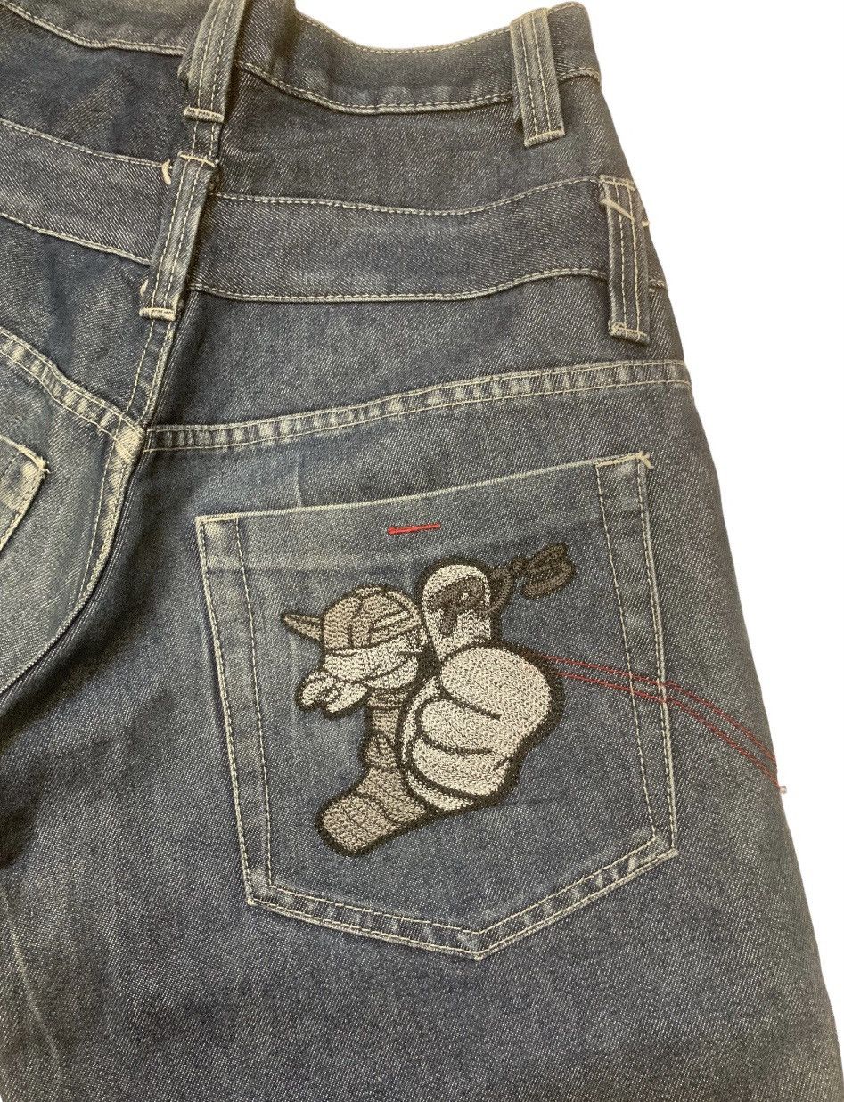JNCO PJ’s SURF BAGGY DOUBLE WAIST DENIM Size US 27 - 6 Thumbnail