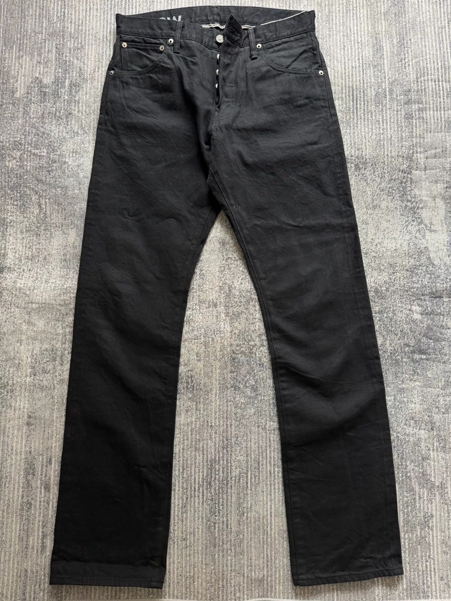 visvim black jeans size W32 L32