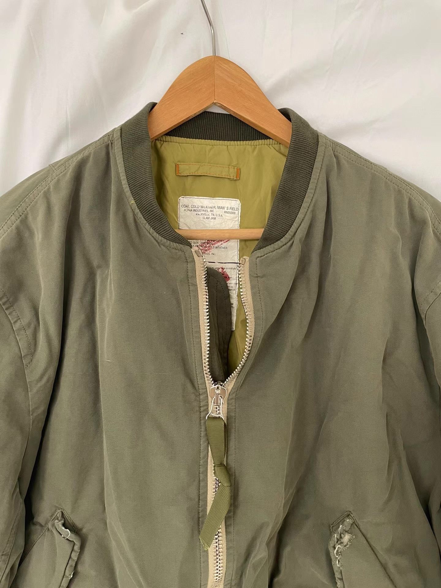 Alpha Industries Green er Jacket Size M Size US M / EU 48-50 / 2 - 4 Thumbnail
