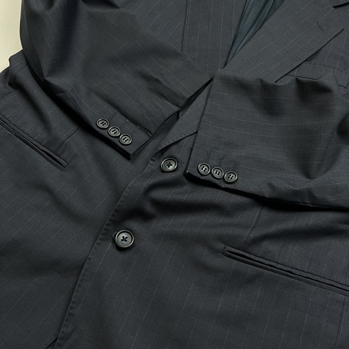 Balenciaga Vintage Balenciaga Pour Homme Pin-Stripe Tailored jacket Size US M / EU 48-50 / 2 - 6 Thumbnail