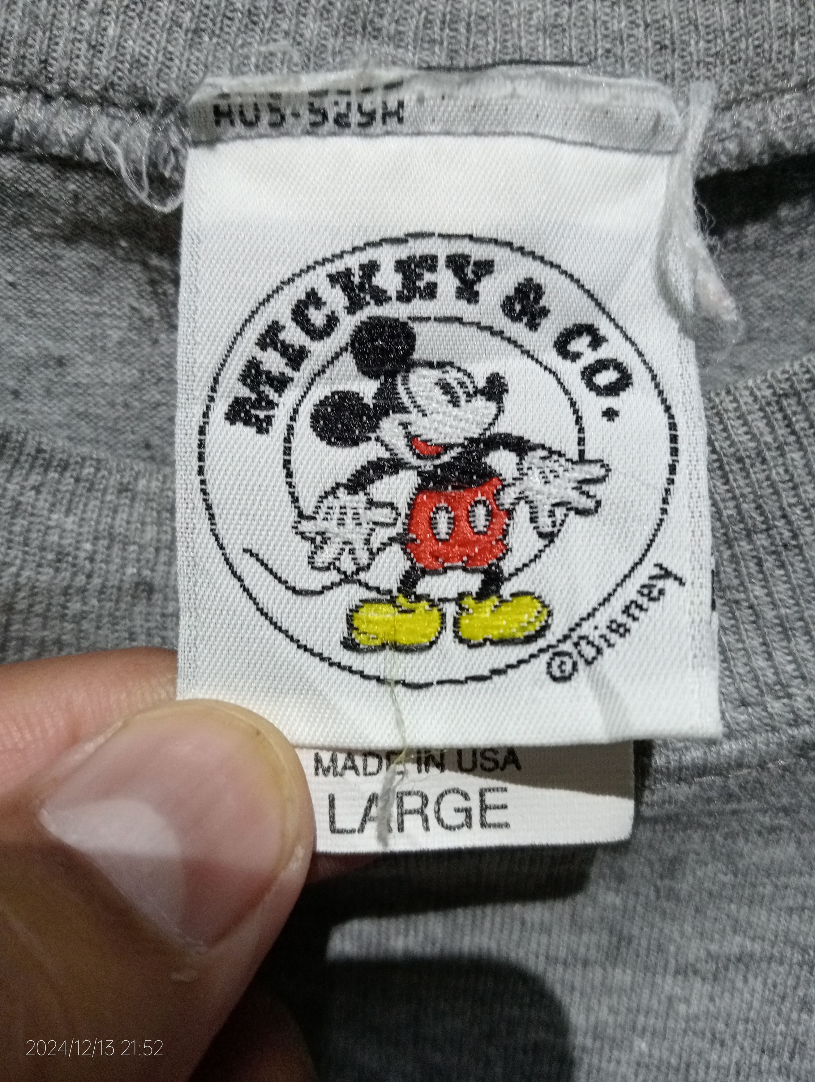 Mickey & Co. Vintage '90s Mickey & Co Tee USA Size US L / EU 52-54 / 3 - 2 Thumbnail