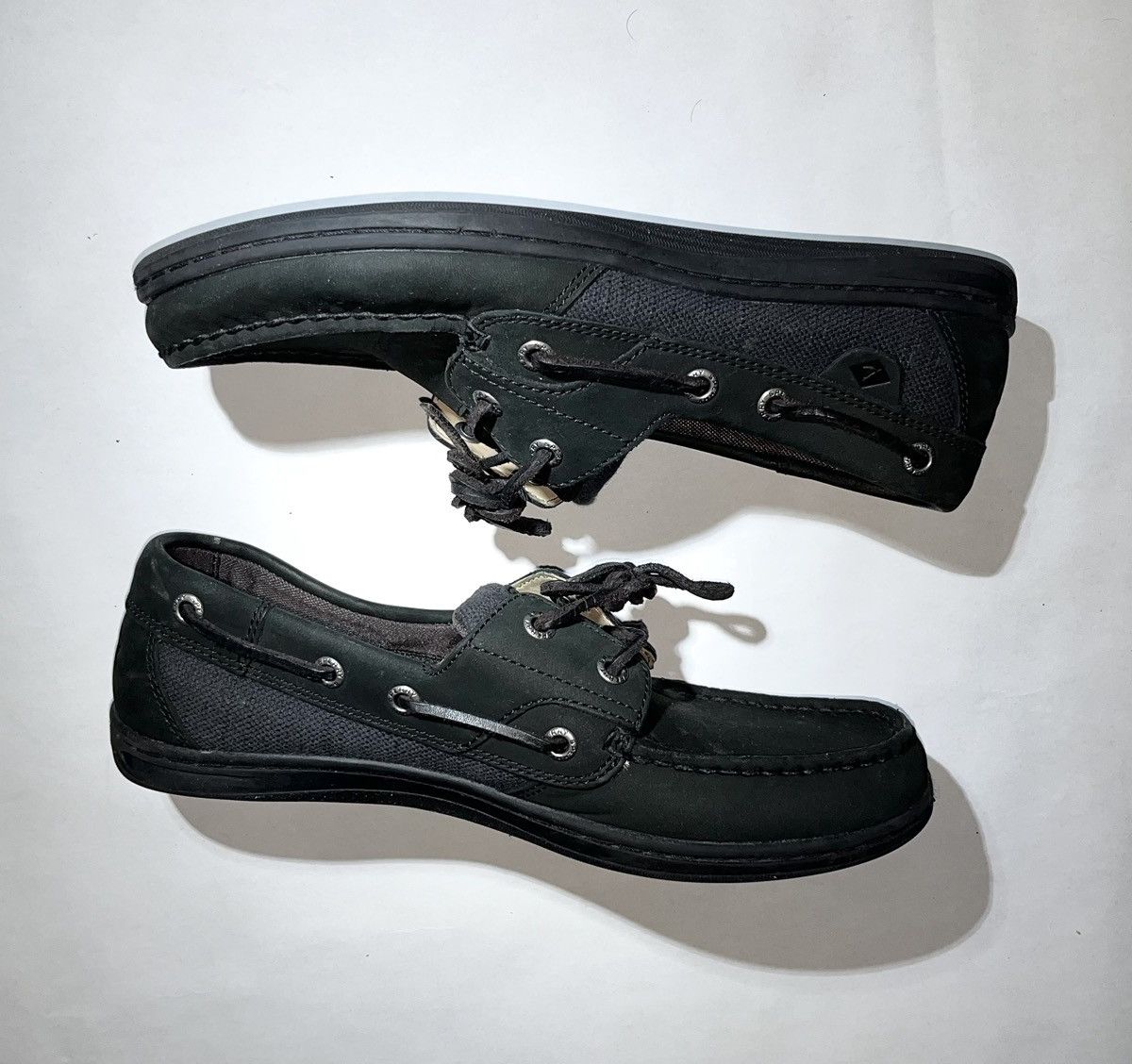 Malbon × Sperry Malbon x Sperry vibram lug 3 eye croc boat