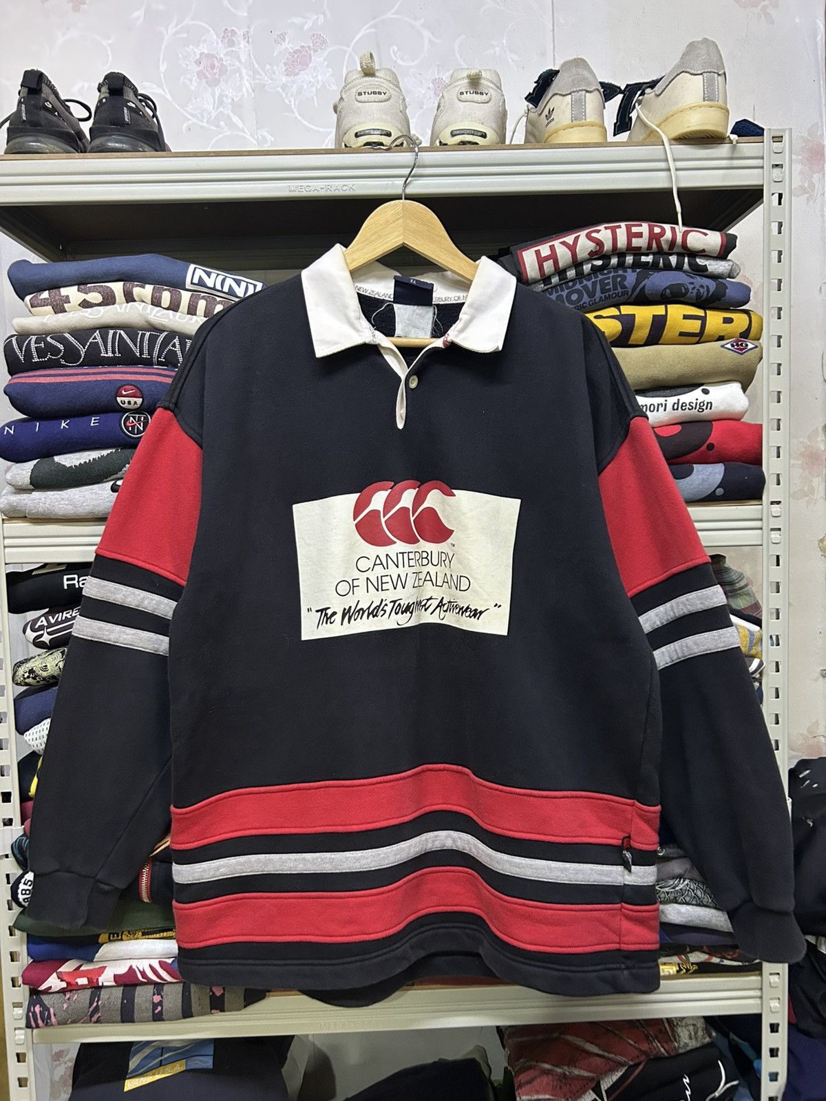 Canterbury of New Zealand Vintage canterbury of new zealand rugby shirt large size Size US L / EU 52-54 / 3 - 1 Thumbnail