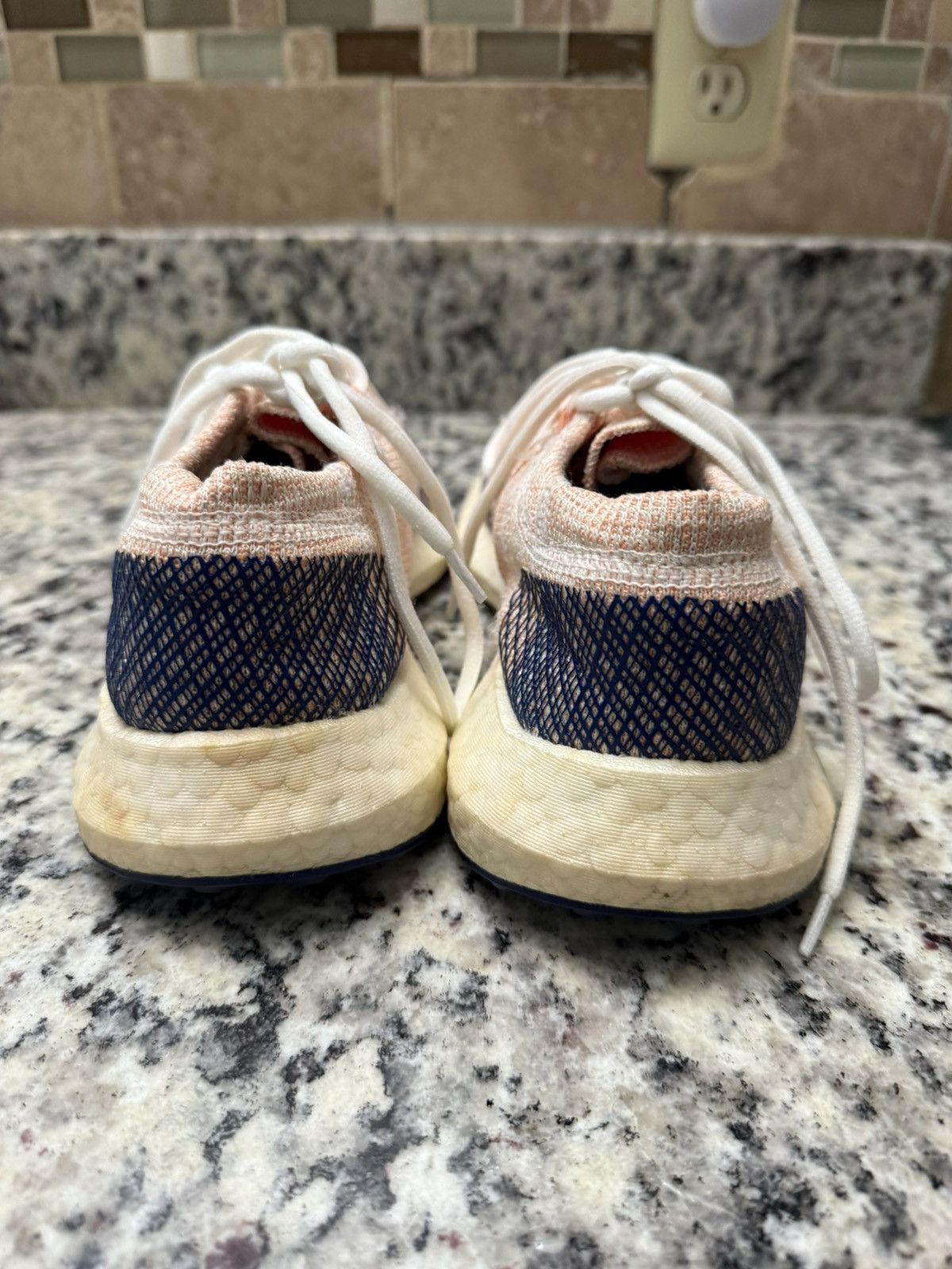 Adidas Adidas 2018 Women’s Pure Boost Go Running White Sneakers 8W Size US 8 / IT 38 - 3 Thumbnail