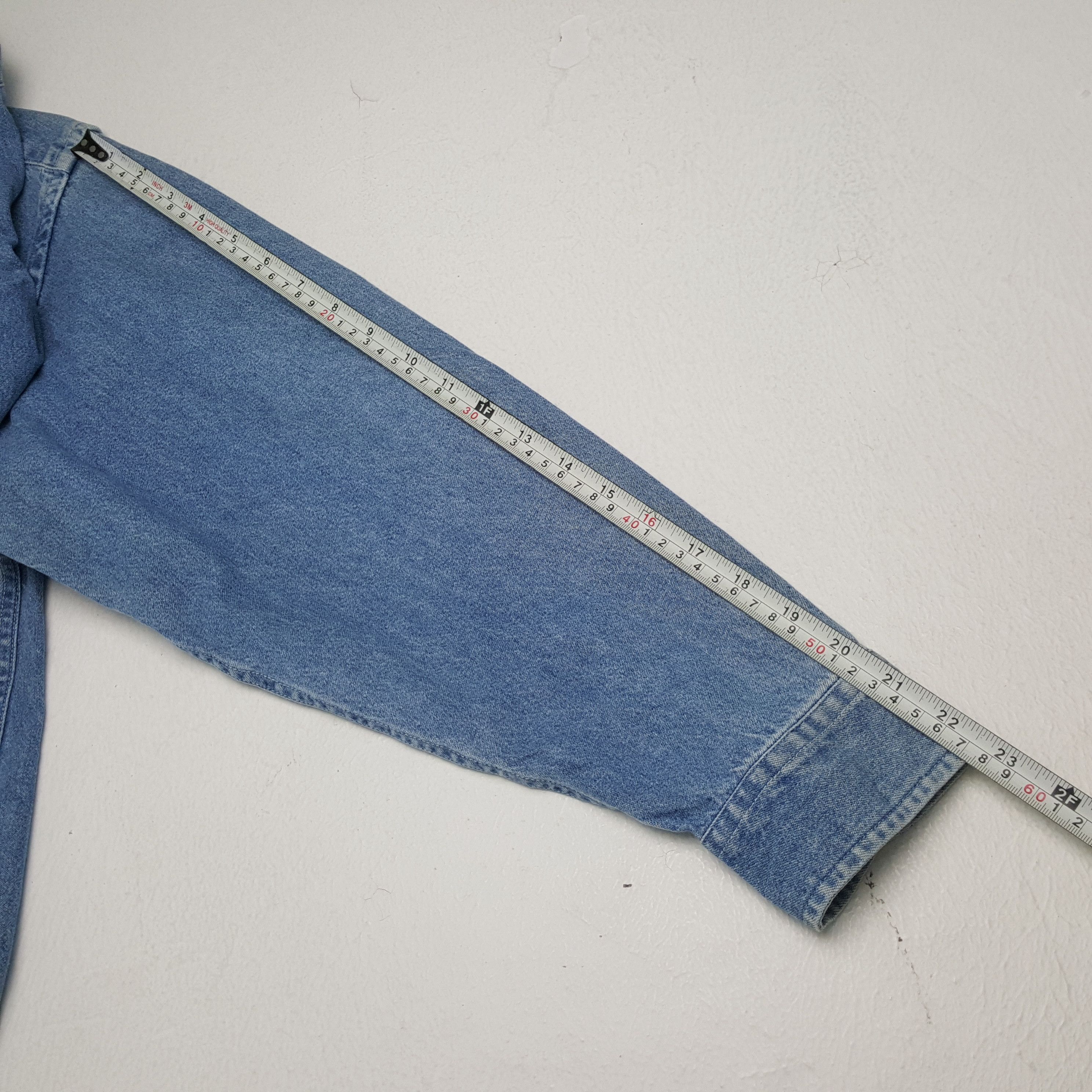 Polo Ralph Lauren × Vintage Vintage POLO by RALPH LAUREN Fashion Brand Denim Shirts Size US M / EU 48-50 / 2 - 5 Thumbnail