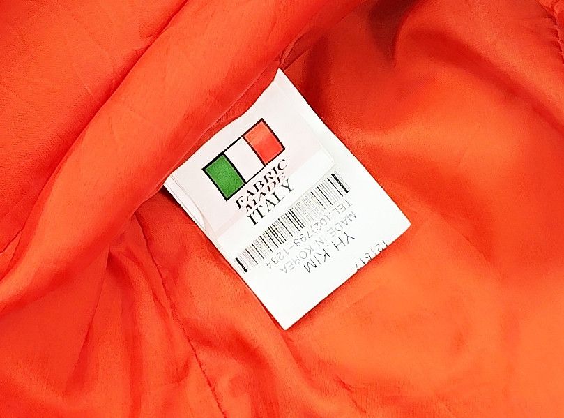Leather YH KIM lamb skin orange leather puffer jacket Size M / US 6-8 / IT 42-44 - 5 Thumbnail