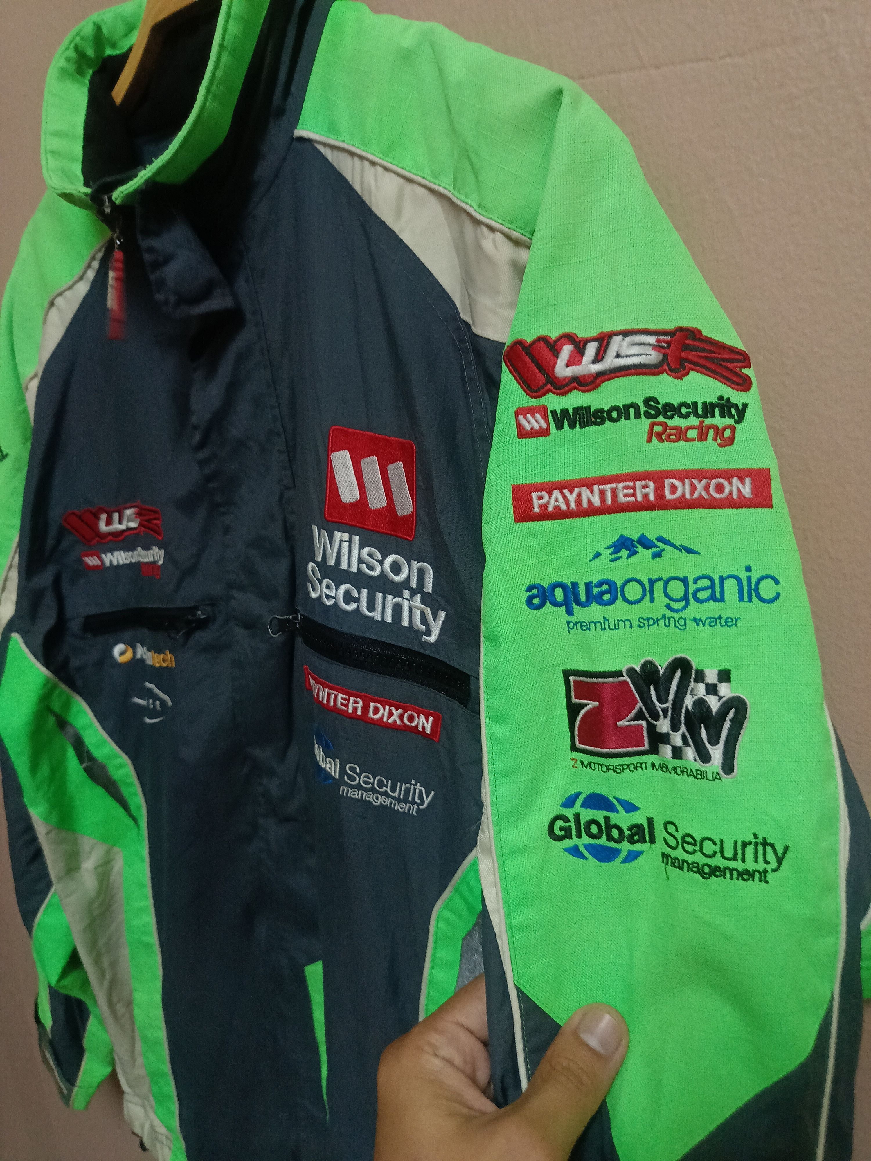 NASCAR Wilson Security Racing team Jacket Size US L / EU 52-54 / 3 - 3 Thumbnail
