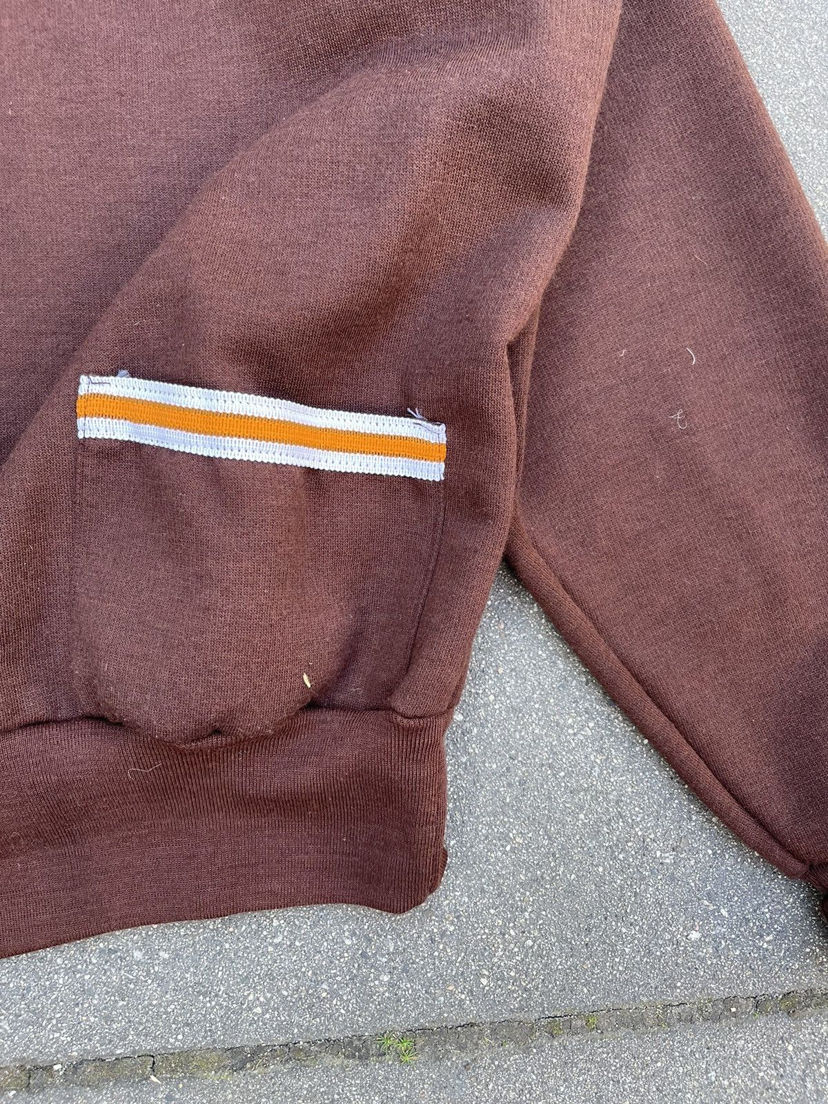 Vintage 70s reworked zip up hoodie -> pullover Size US L / EU 52-54 / 3 - 3 Thumbnail